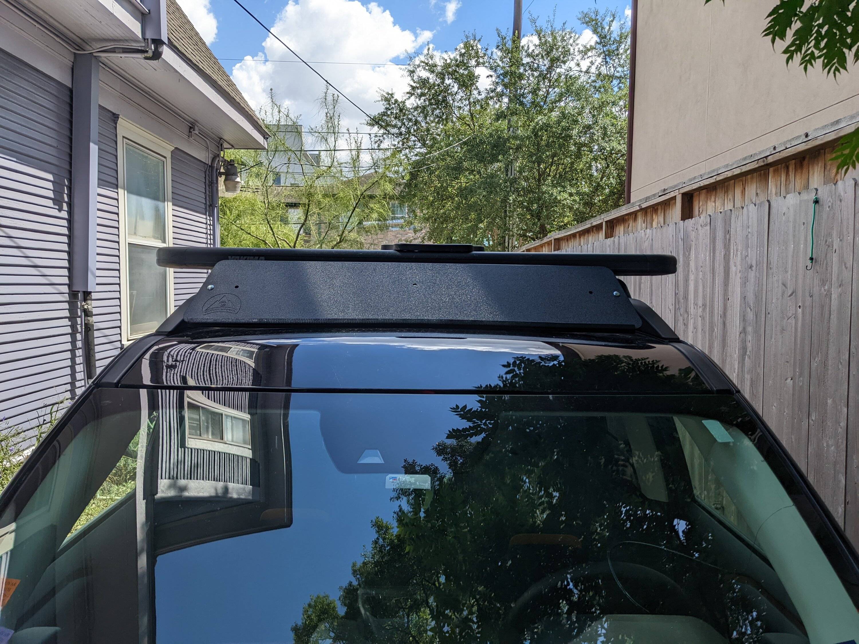 Ford Bronco Sport Colorado Fairing Co Wind Fairing + Yakima Platform Mounting on Bronco Sport PXL_20220917_172747465