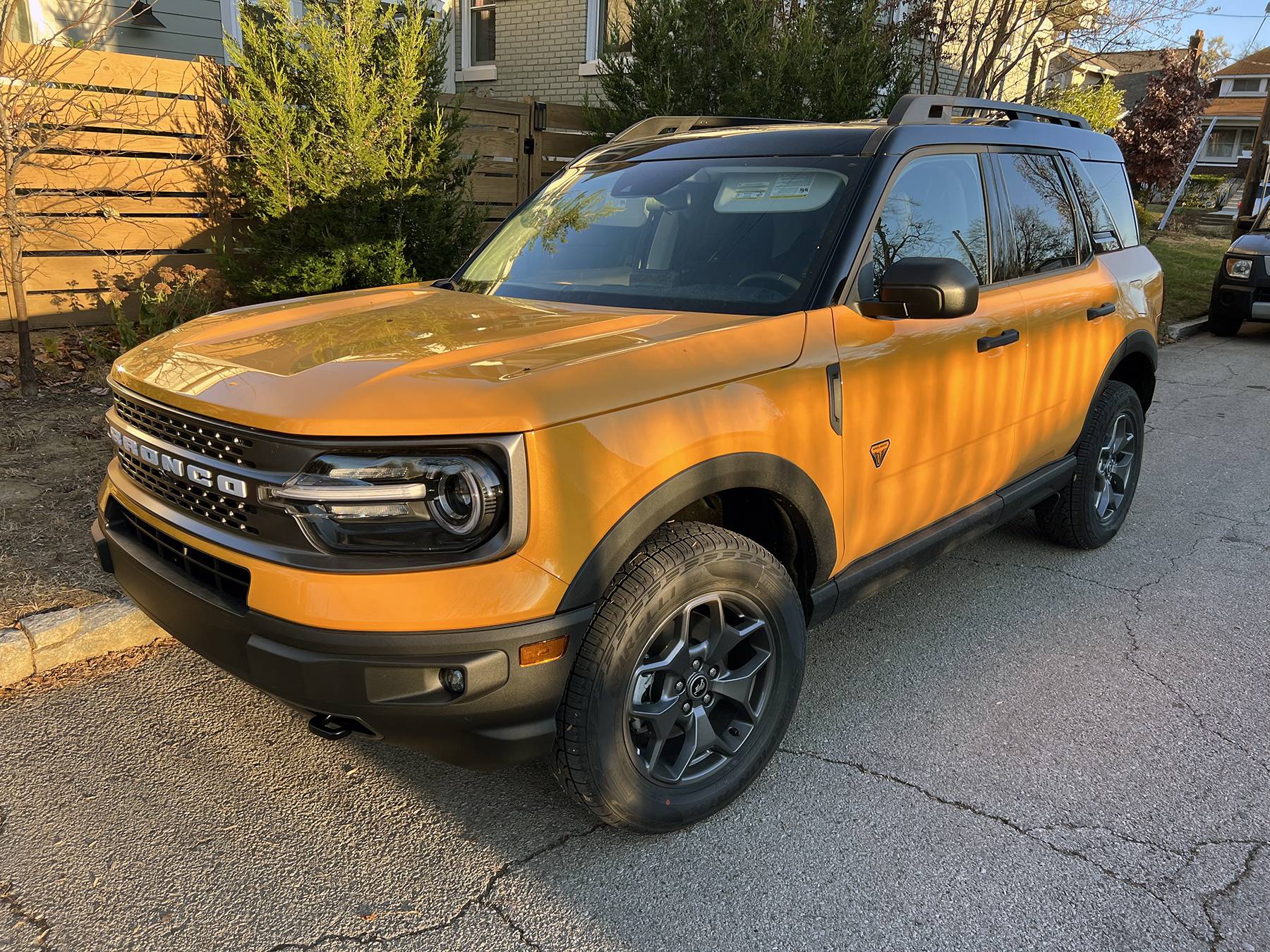 Ford Bronco Sport Bought my Badlands off the lot BarneySquarepants