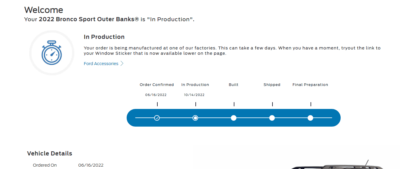 Ford Bronco Sport Bronco Sport Order Tracking List & Stats [Enter Yours!] 1669759979666