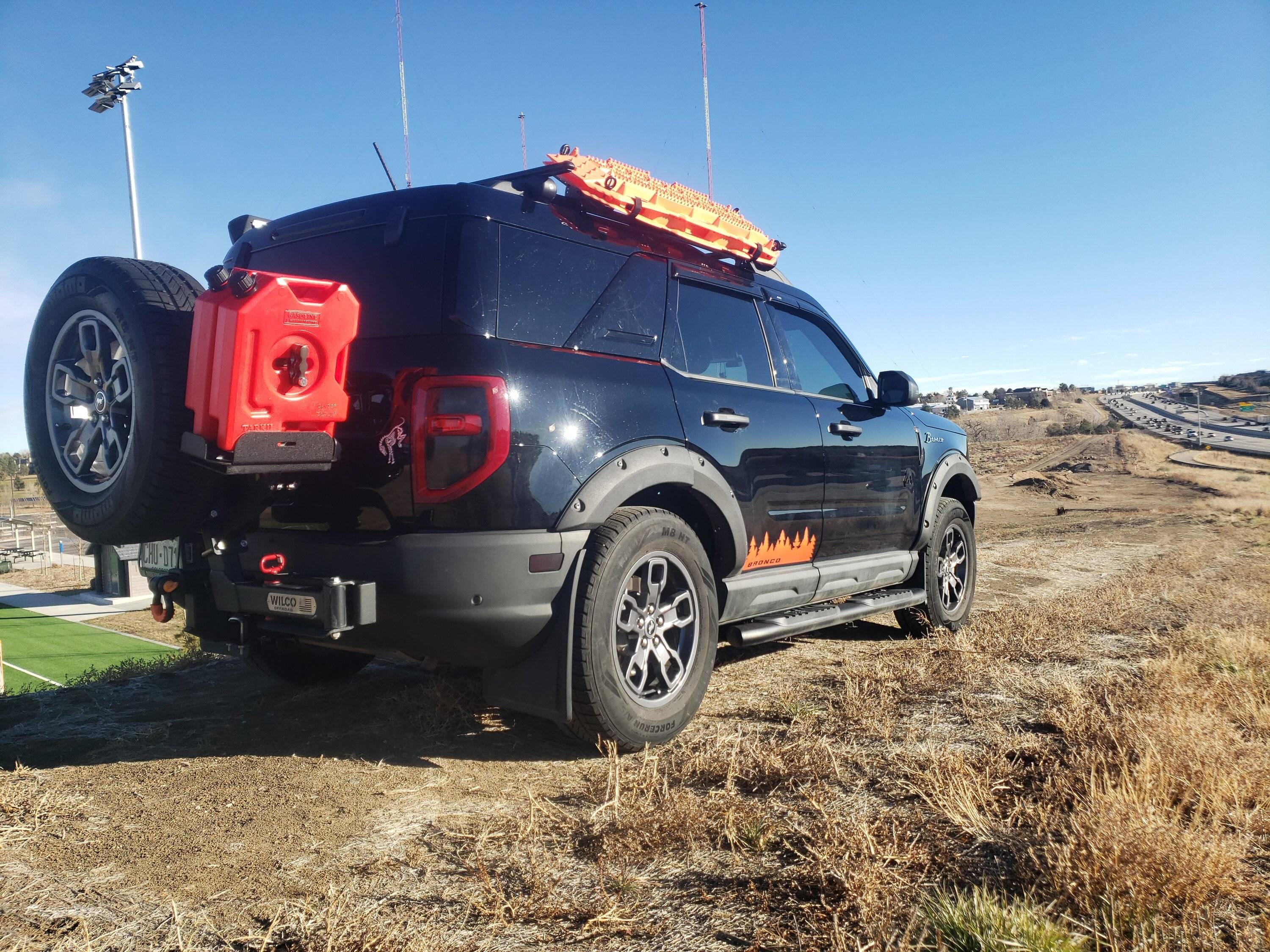 Ford Bronco Sport Rough Country 1.5" lift kit installed 20221202_090229