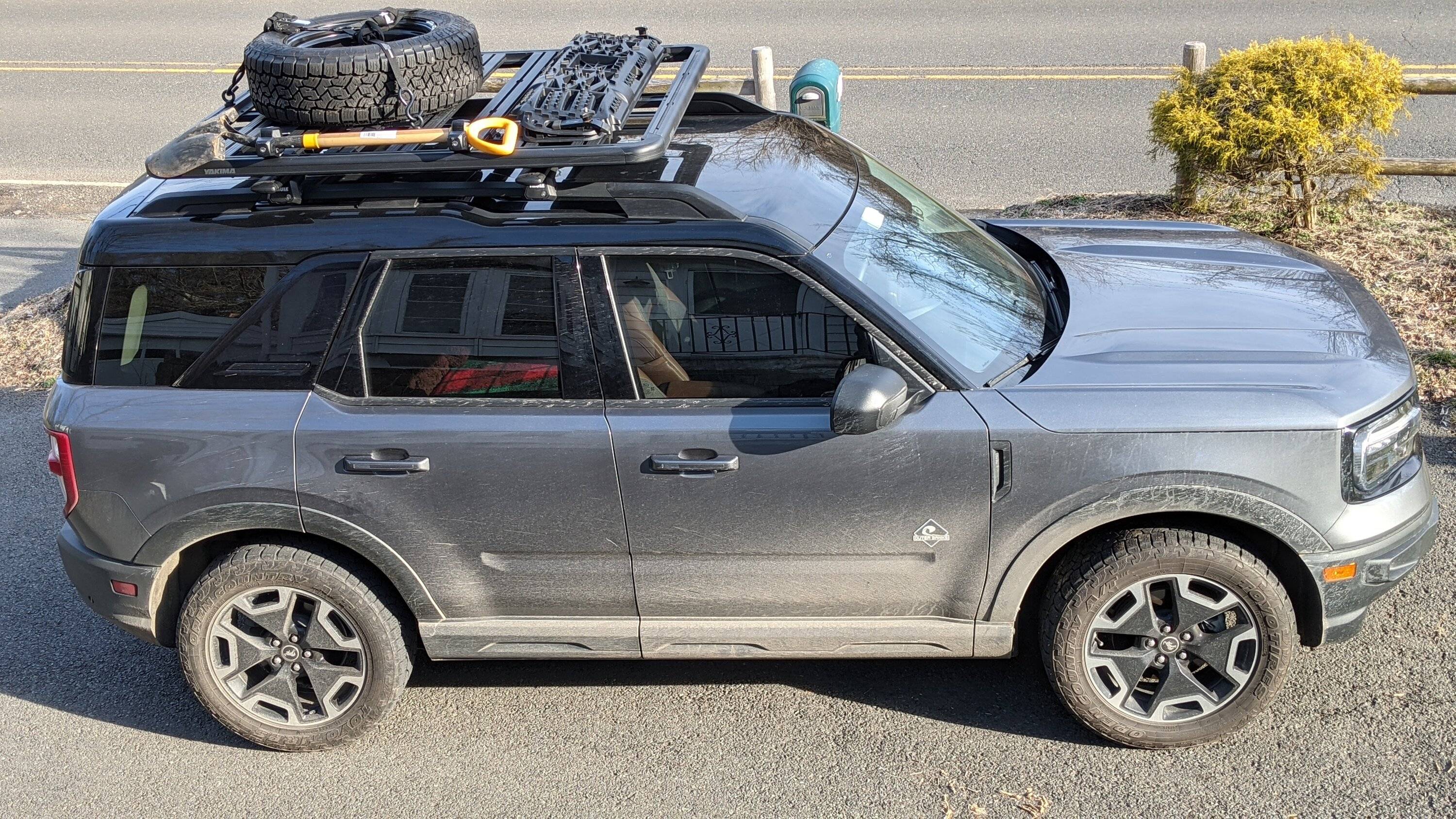 Ford Bronco Sport BroncoSports with a roof basket or other roof accessory, what’s your mpg? PXL_20220314_205343274