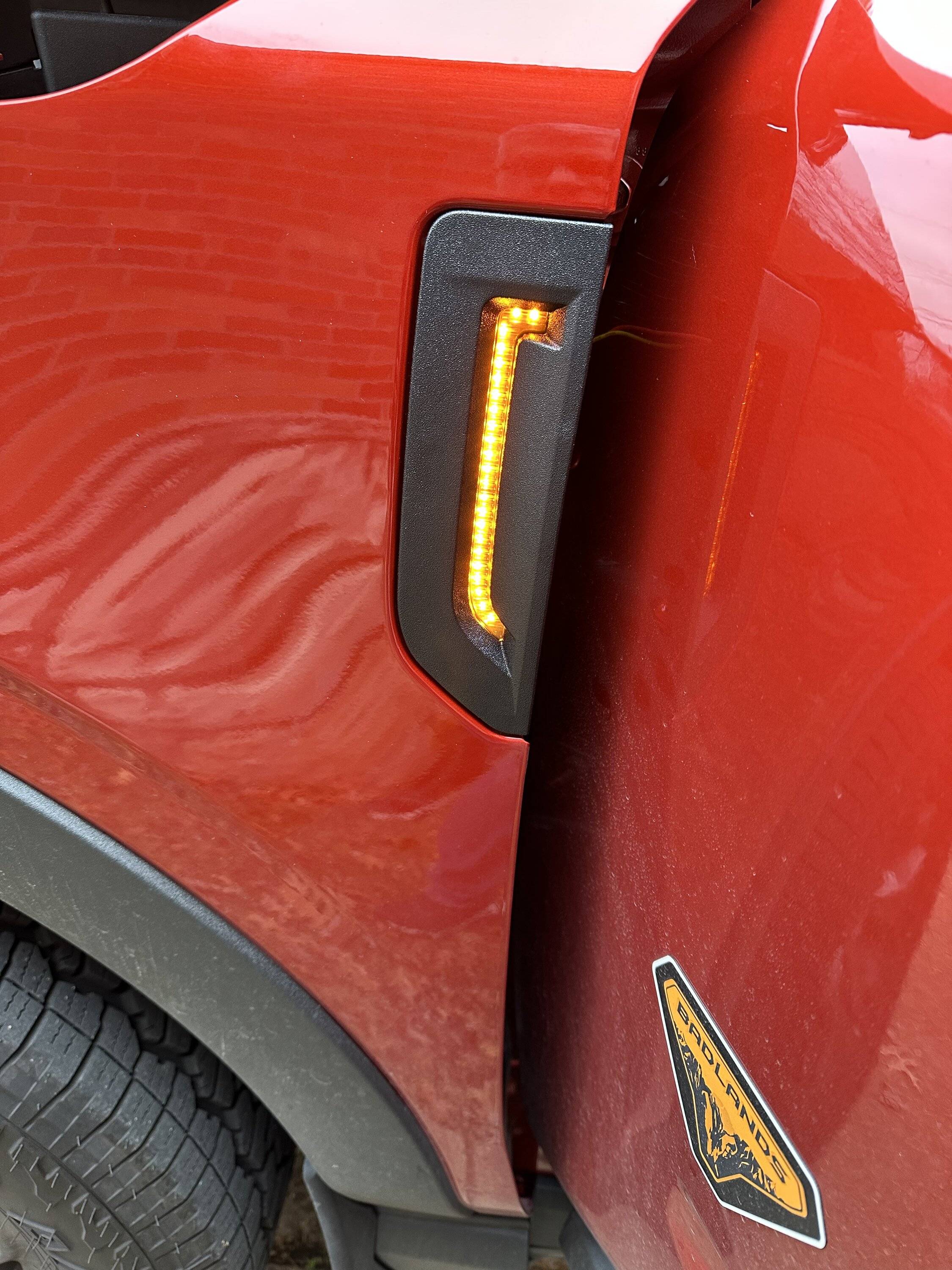 Ford Bronco Sport Tectico LED fender light side marker install CC6CAAA2-5C57-4A7E-B2B0-9A1F352432C0