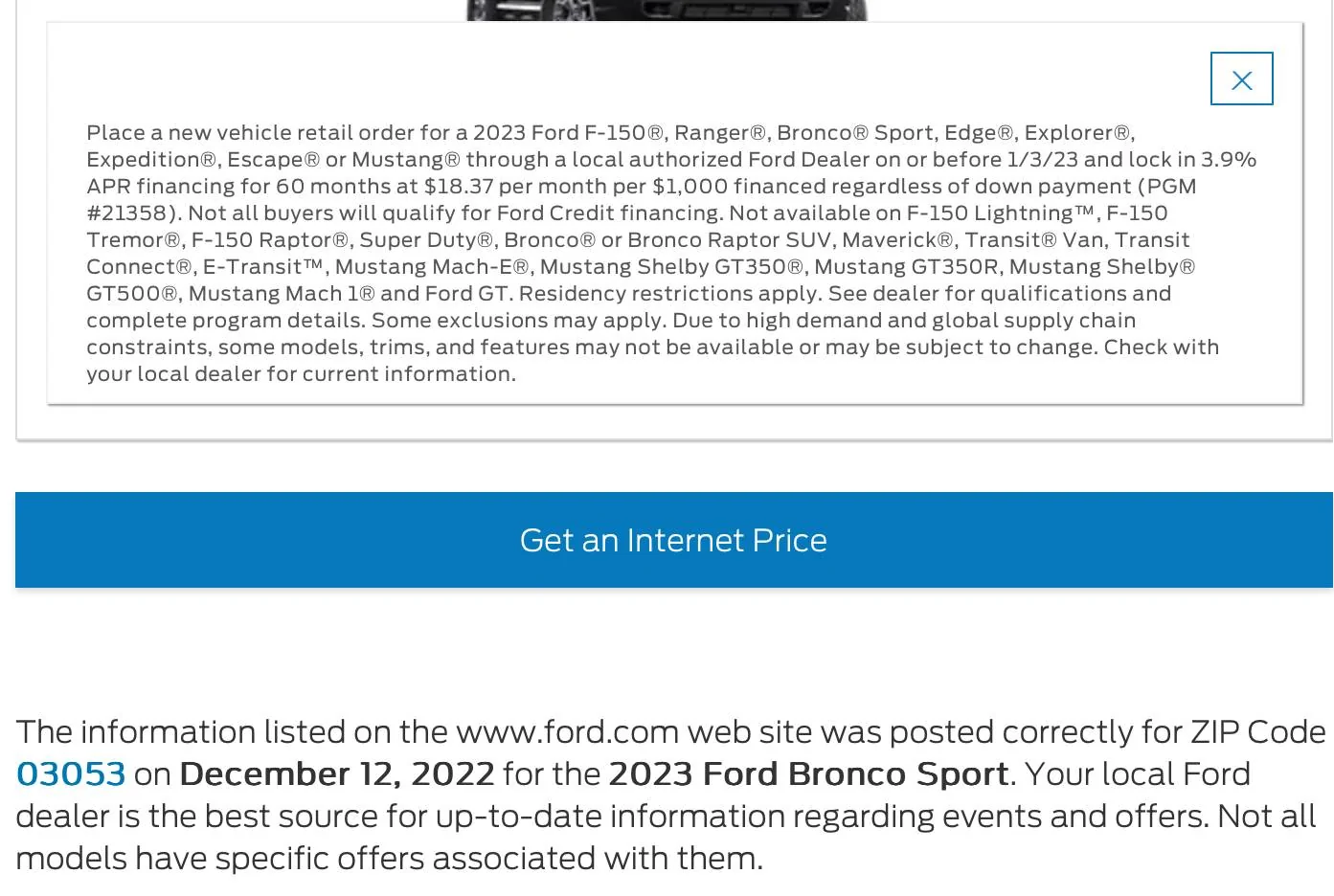 Ford Bronco Sport 2023 Order - Concerned about what my dealer is saying 58C7D8EE-D2F6-4DC1-9001-901FFD1D7DB7