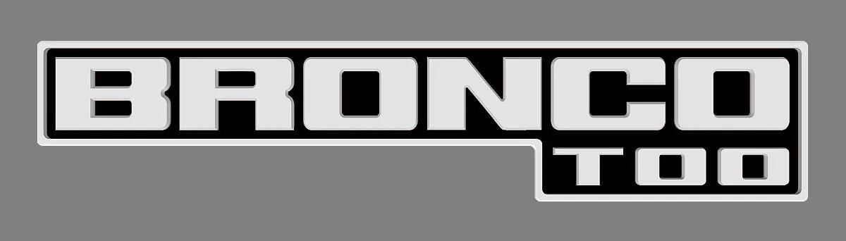 Ford Bronco Sport Badging to annoy the BS Haters   : - )  3D printable BRONCO_TOO