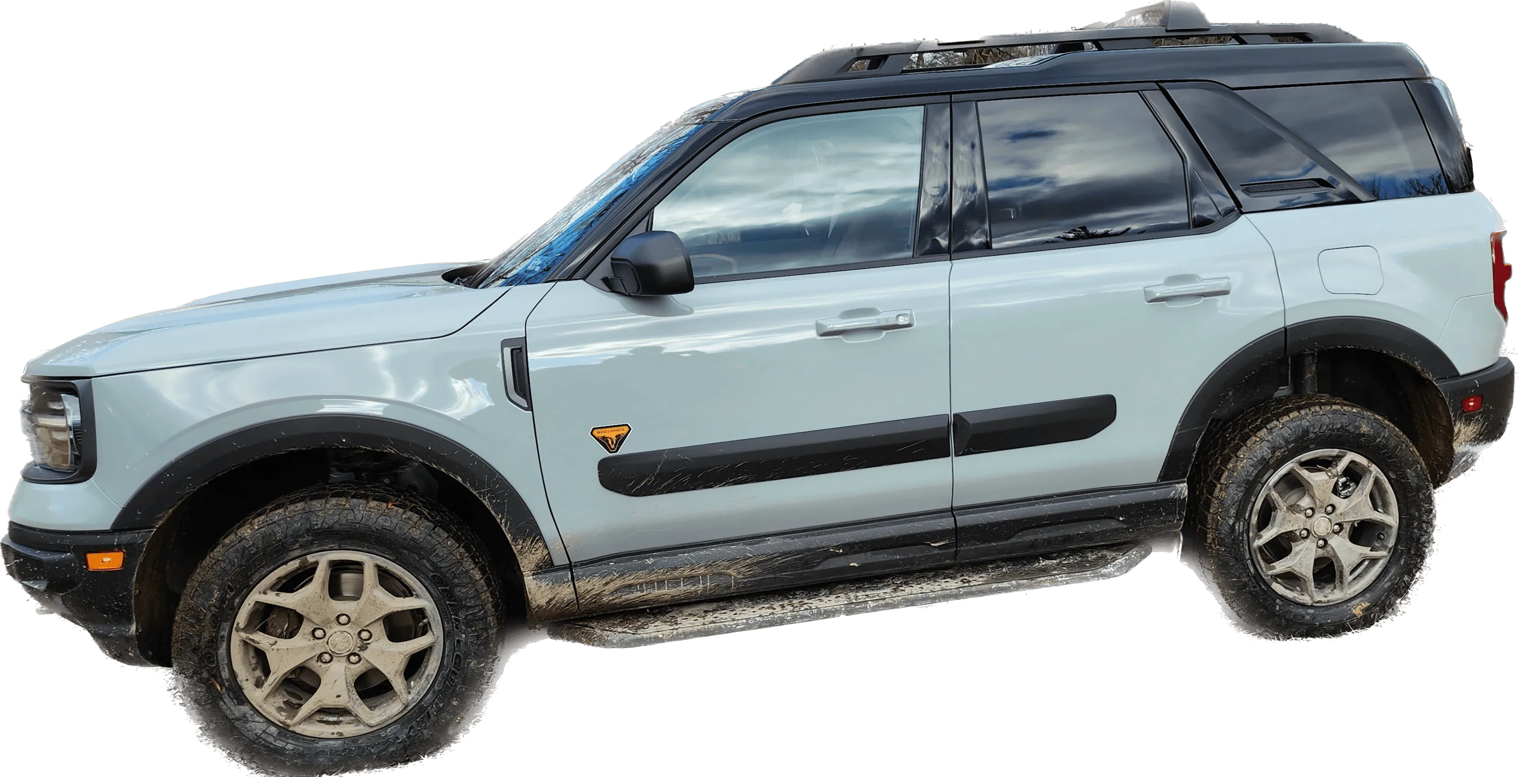 Ford Bronco Sport Go Rhino rock sliders installed on my Bronco Sport 1671455775138