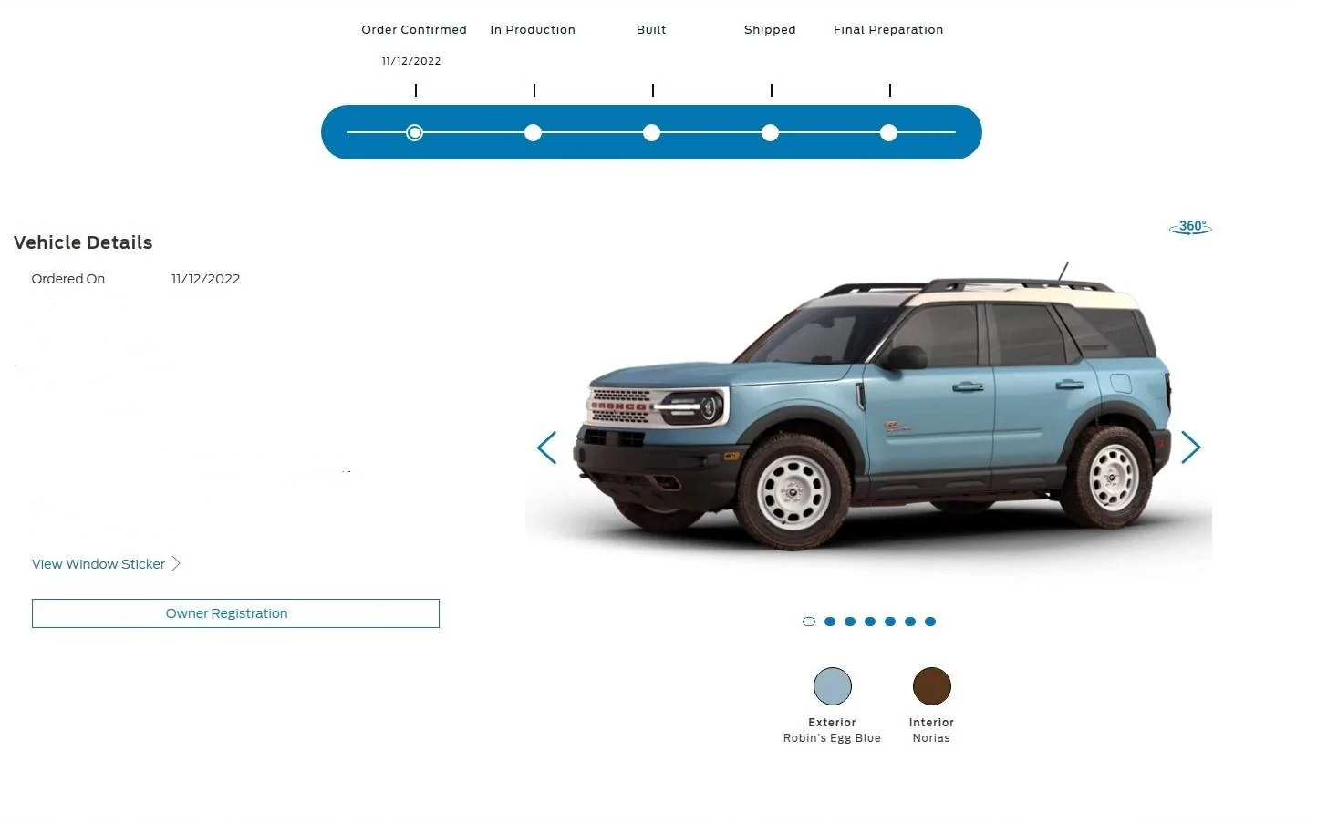 Ford Bronco Sport 2023 FORD BRONCO SPORT HERITAGE LIMITED ORDER IN LIMBO. broncoedit