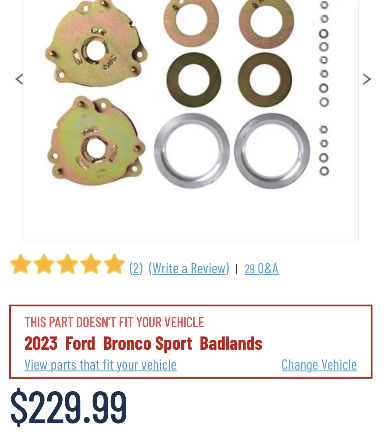 Ford Bronco Sport Lift Kit New Wheels and Tires 1672444258124