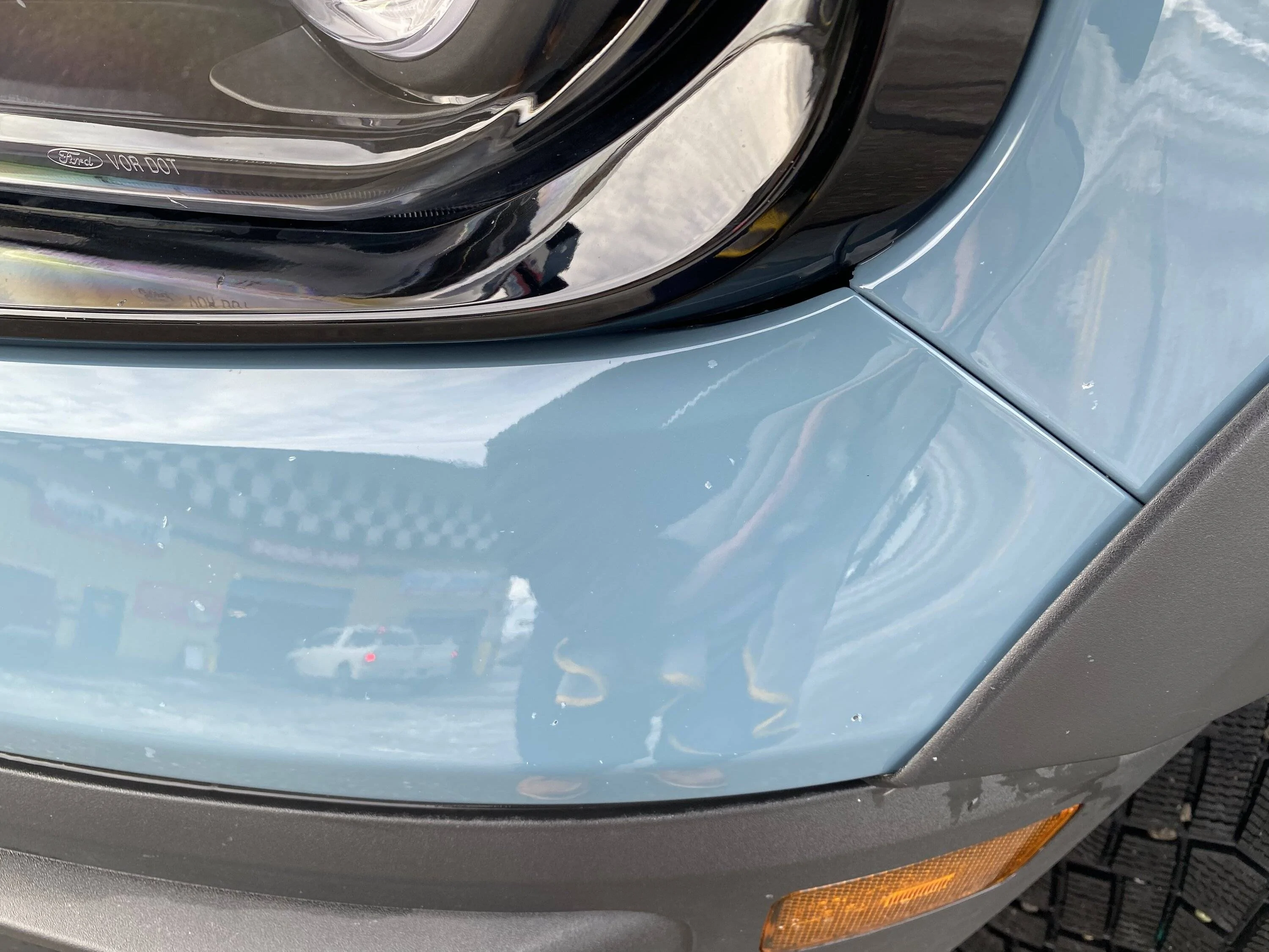 Ford Bronco Sport My OB was sandblasted by a winter road maintenance truck-Dashcam footage A3467EA8-6E29-4594-8787-35E853B76FBC