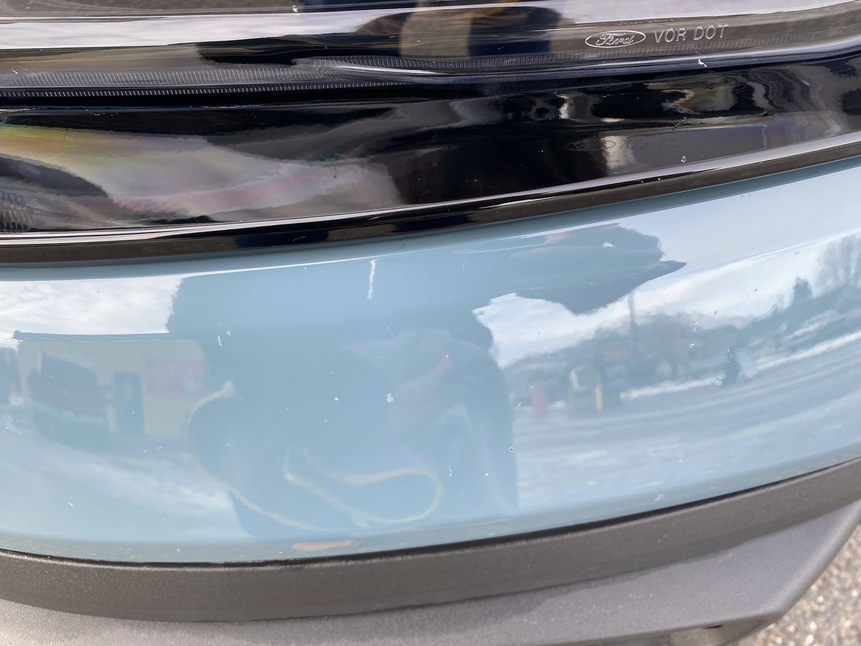 Ford Bronco Sport My OB was sandblasted by a winter road maintenance truck-Dashcam footage BF0DC7BB-7D93-4804-8C2F-34EA42732ECE