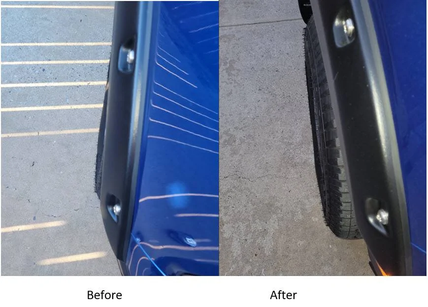 Ford Bronco Sport 20mm wheel spacers installed Titan Wheel Accessories 25mm Spacer Before and After 1-13-23