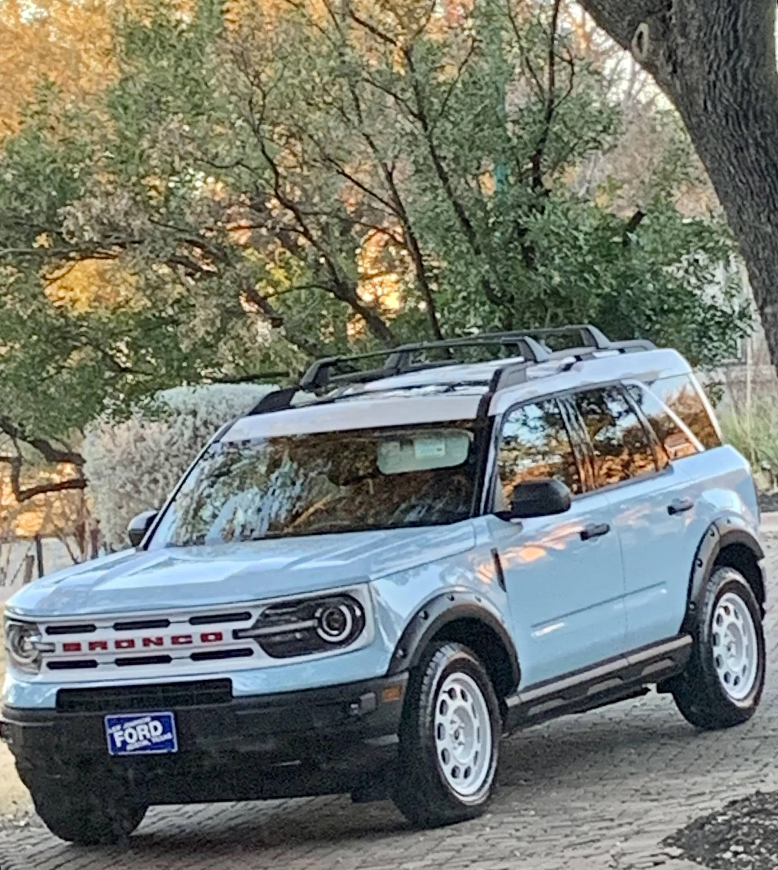 Ford Bronco Sport Seen my first Bronco Sport Heritage - in Robin's Egg Blue sulley
