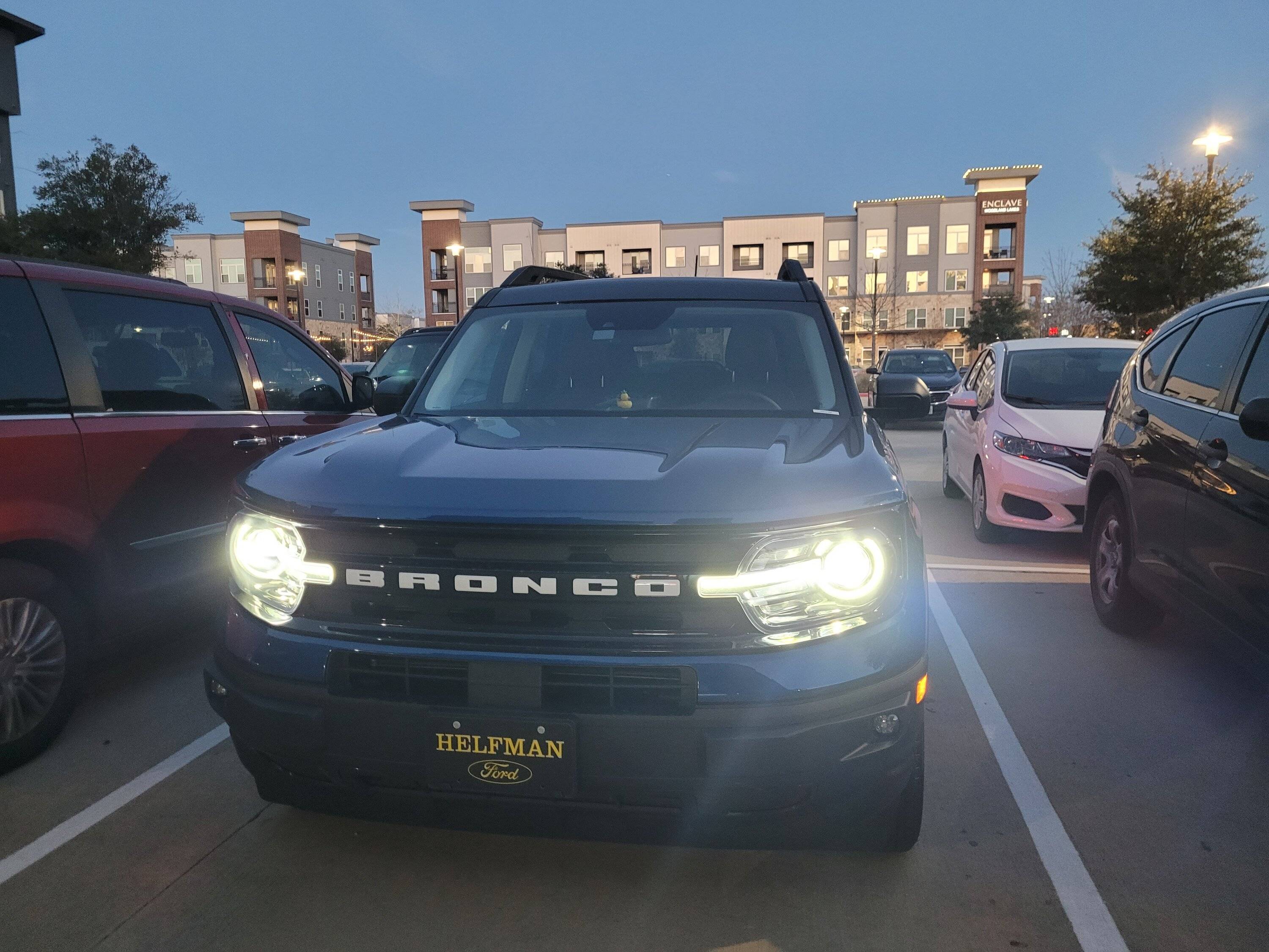 Ford Bronco Sport Bronco Sport OBX Delivered/Thoughts 20230119_180542