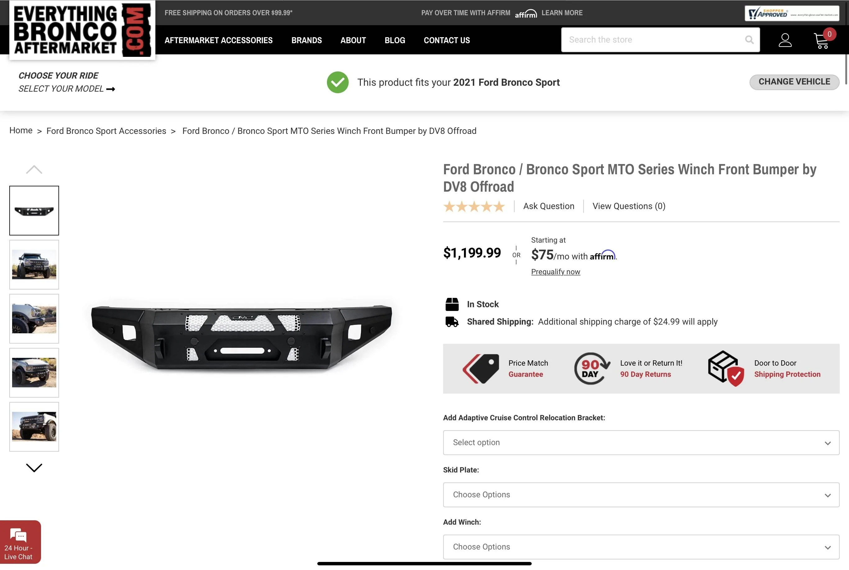 Ford Bronco Sport Aftermarket Front Bumper for Bronco Sport. EFA99882-3871-478C-9AE9-BC73EB7E51E9