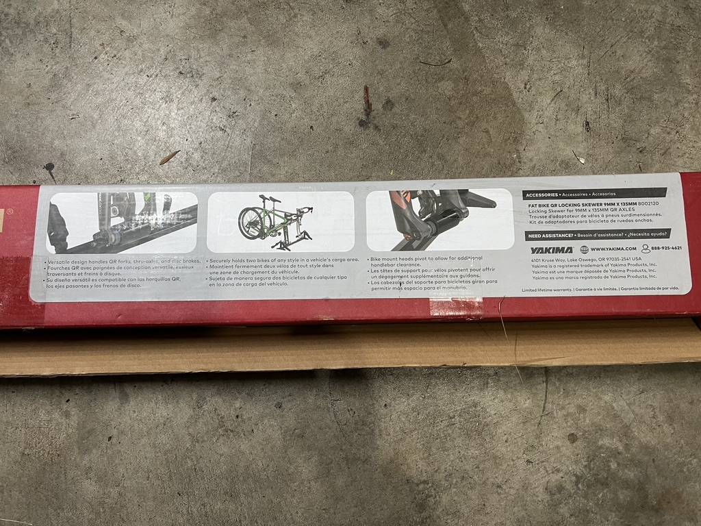 Ford Bronco Sport Yakima Interior InsideTrack Bike Mount E59EB235-53D4-4ED1-A1CC-82A064AF44CB_1_105_c