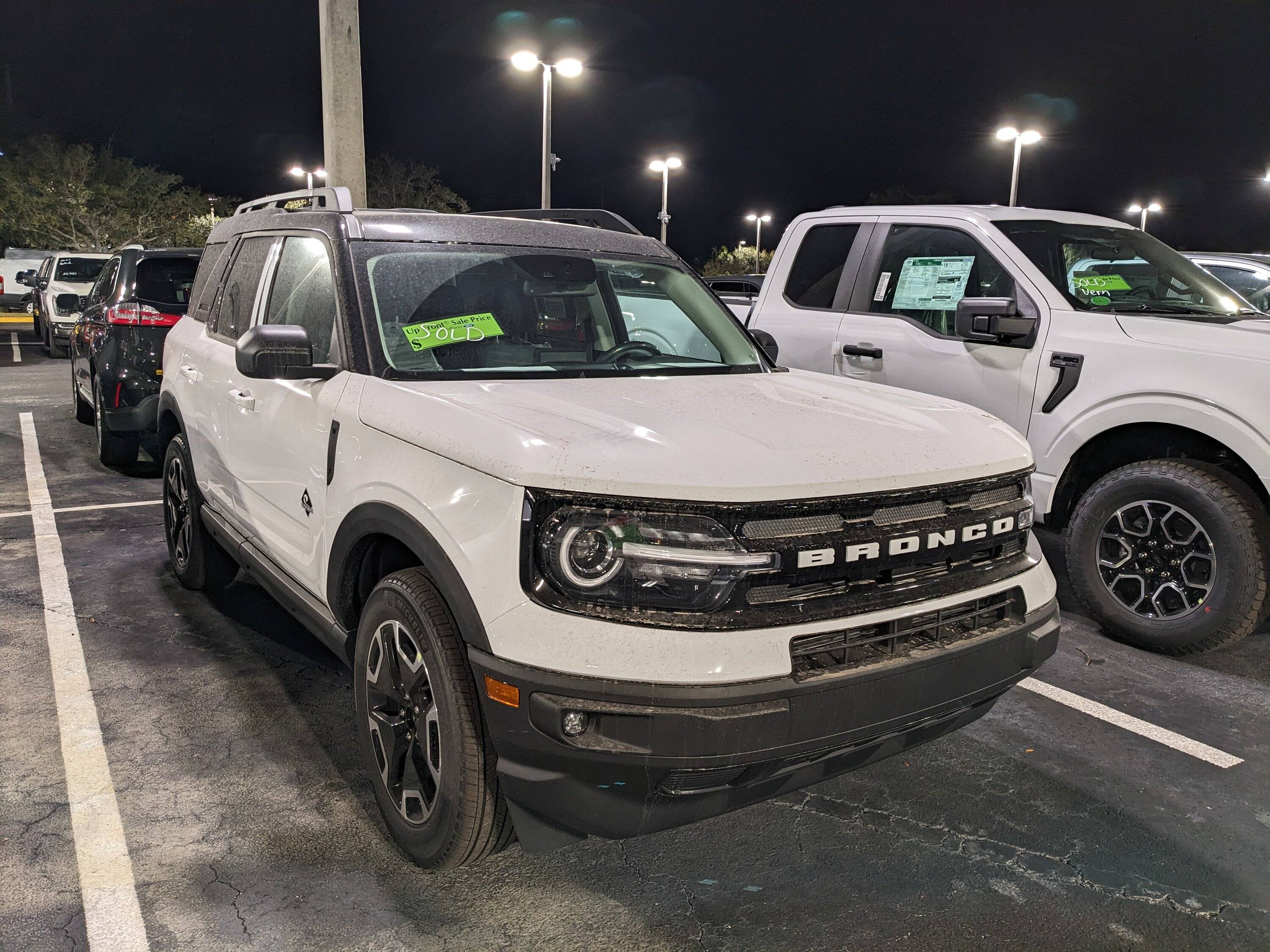 Ford Bronco Sport It Just Arrived! '23 Ford BS Outer Banks Oxford White PXL_20230125_012424426