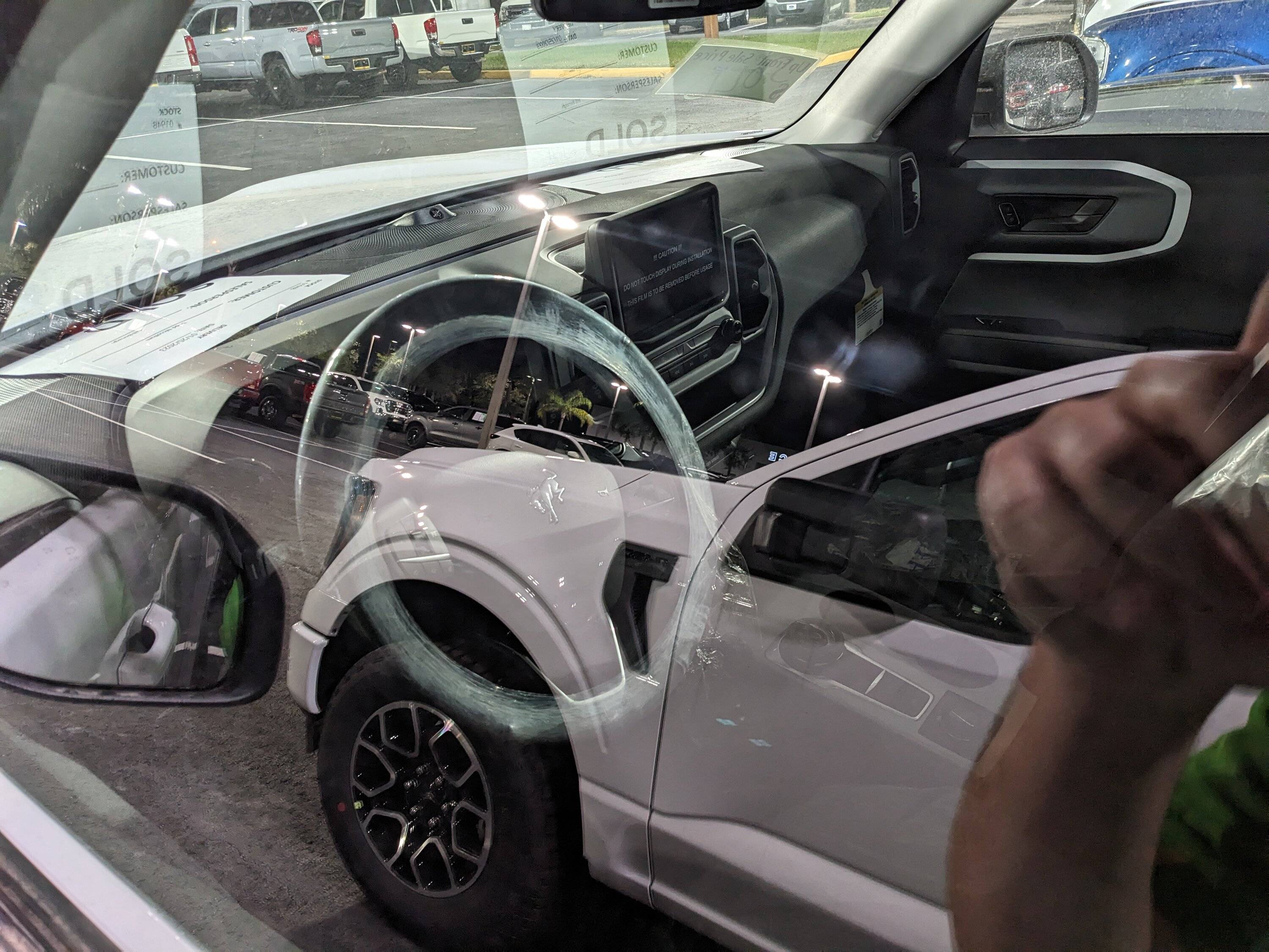 Ford Bronco Sport It Just Arrived! '23 Ford BS Outer Banks Oxford White PXL_20230125_012512550