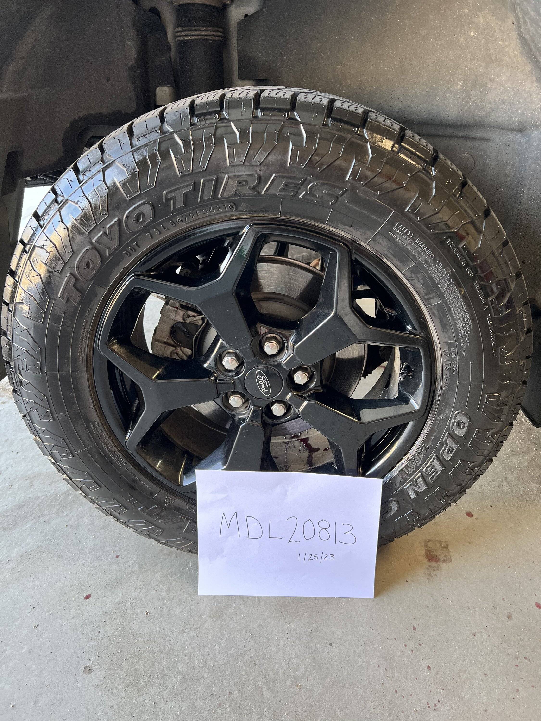 Ford Bronco Sport FS: Maverick FX4/BS wheels w/ 235/65/17 Toyo OC. $700 OBO 63D9DC50-0808-4490-B134-8E1DA66F1AC2