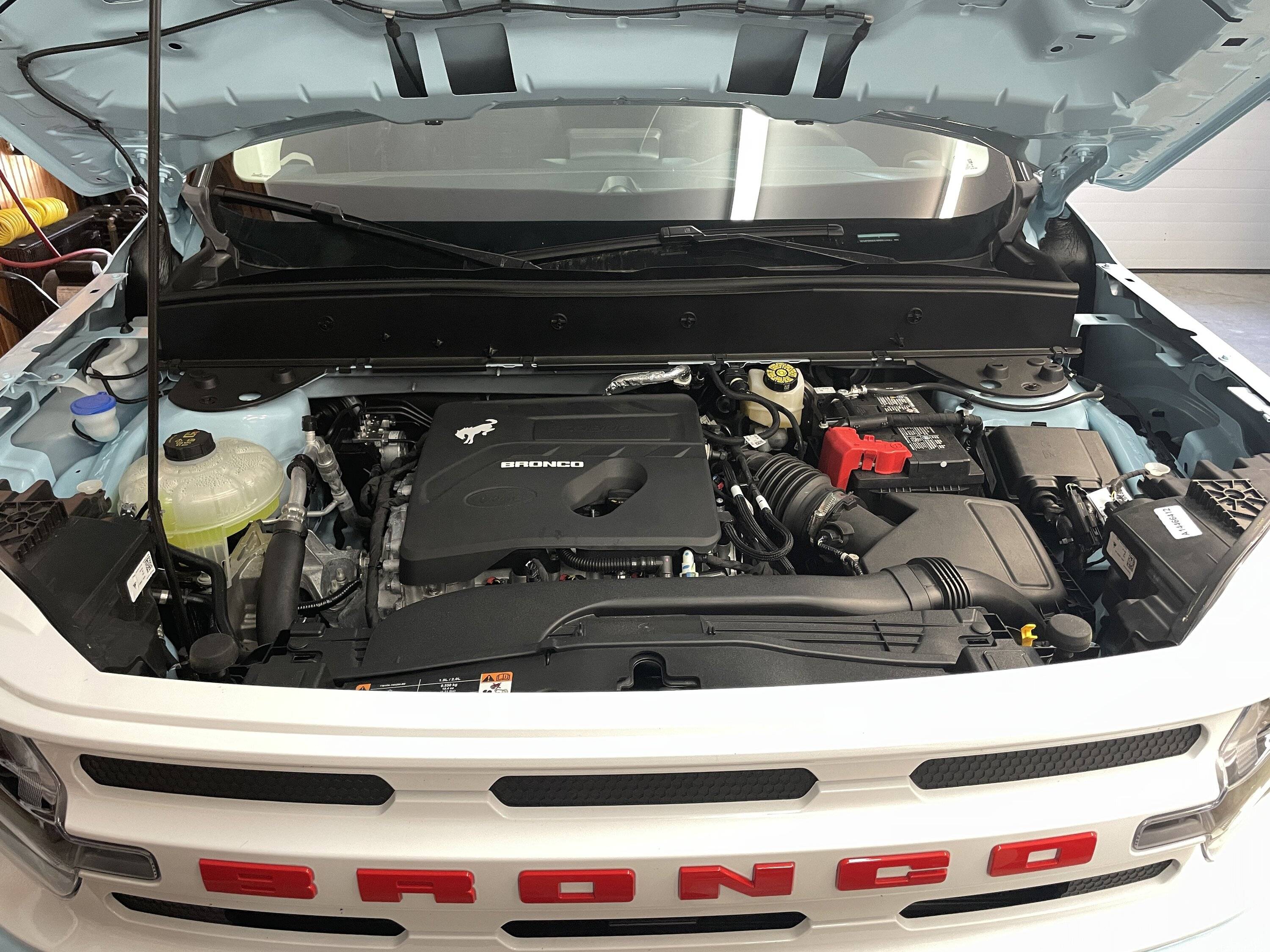 Ford Bronco Sport Engine cover or hood  insulation? 794BB6F4-9A71-428E-AF25-42C209851B54