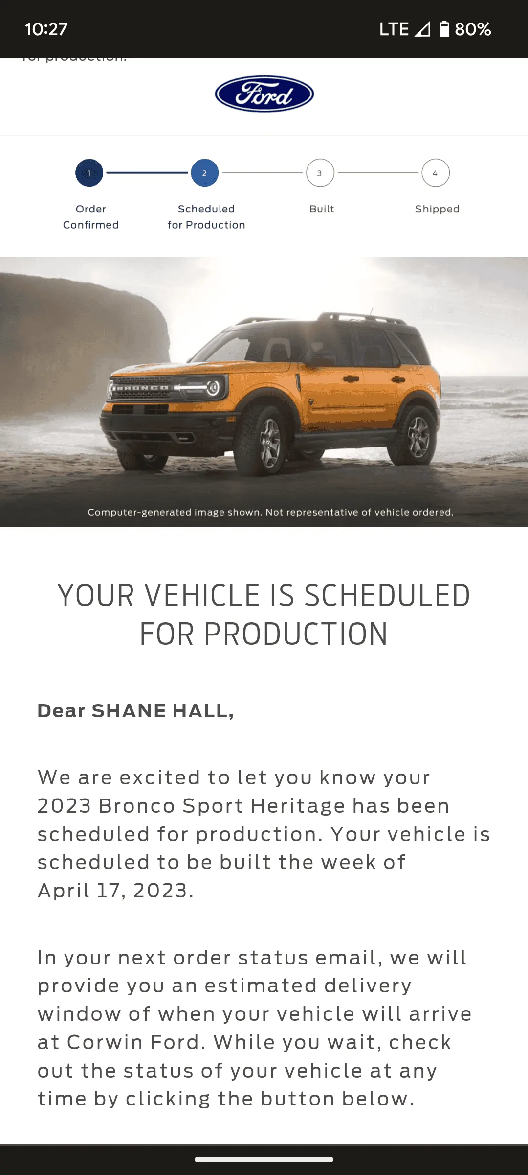 Ford Bronco Sport Heritage and Heritage Limited Thread Screenshot_20230209-102741
