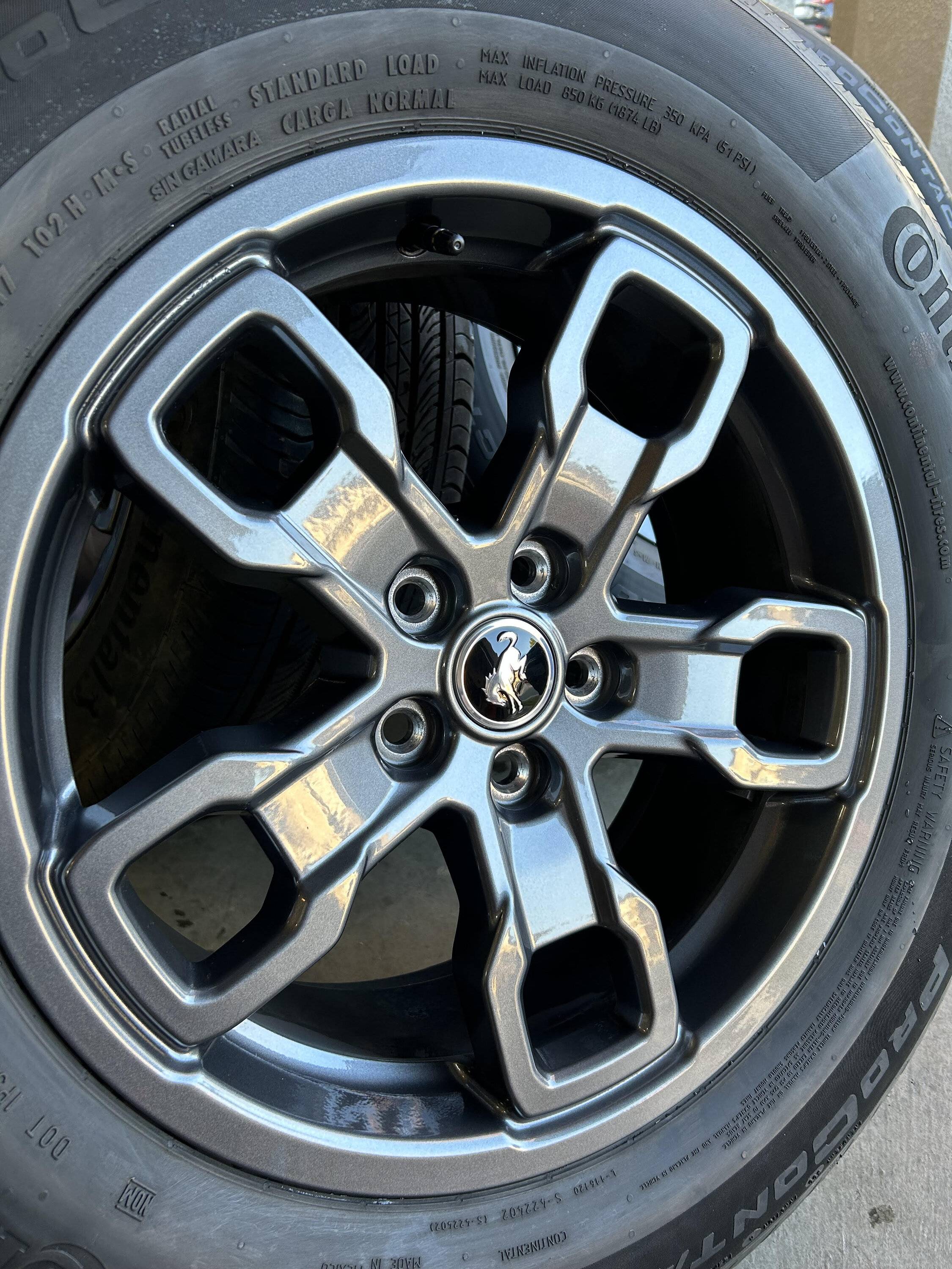 Ford Bronco Sport Big Bend Wheels, Tires, TPMS and Lugs - $555 Tires 2