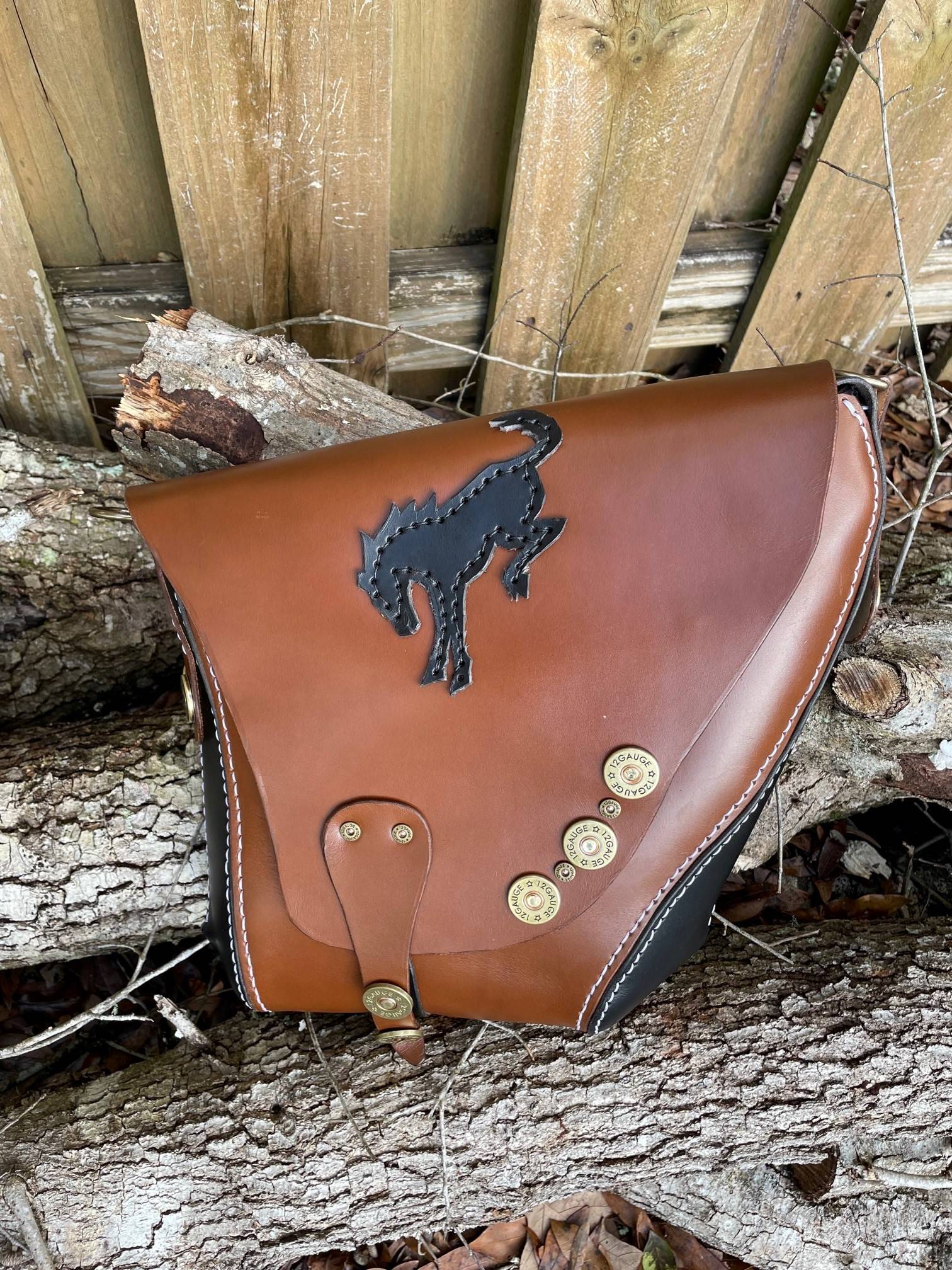 Ford Bronco Sport Made a custom Bronco leather bag bronco