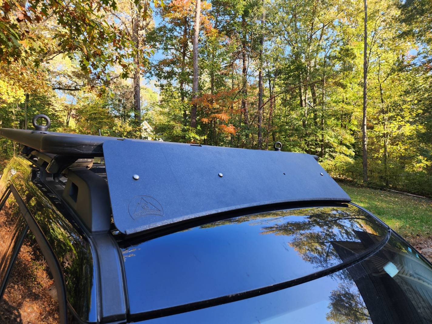 Ford Bronco Sport Colorado Fairing Co Wind Fairing + Yakima Platform Mounting on Bronco Sport 20221020_155655