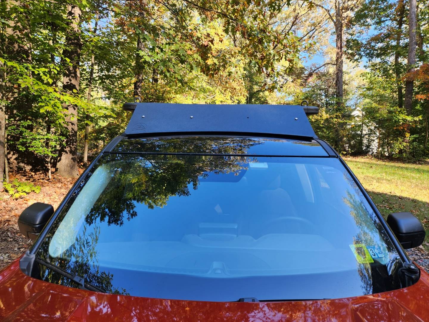 Ford Bronco Sport Colorado Fairing Co Wind Fairing + Yakima Platform Mounting on Bronco Sport 20221020_155634