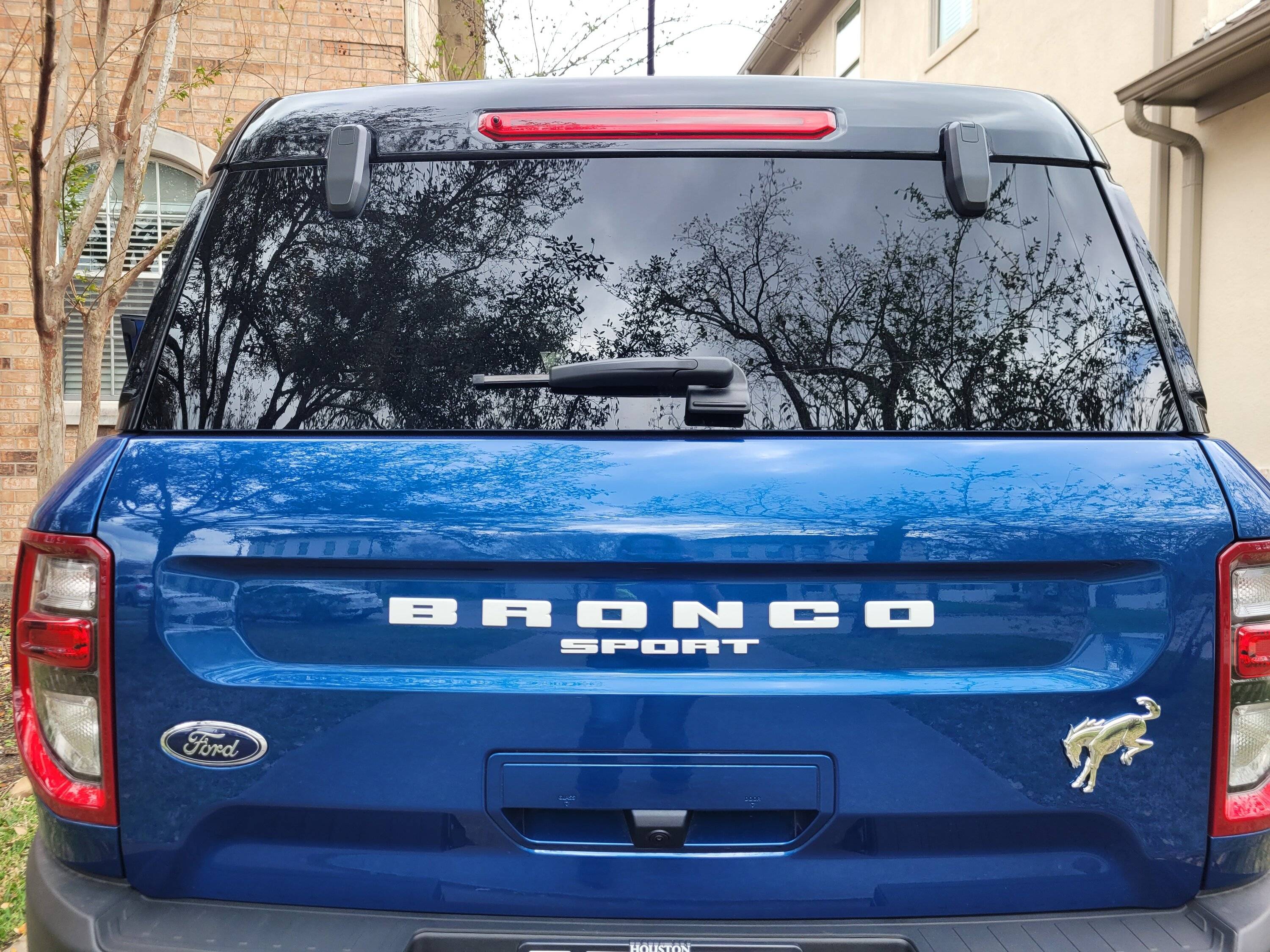 Ford Bronco Sport Bronco script emblem installed 20230221_120810