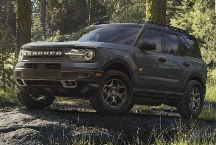 Ford Bronco Sport lower front Bumper trim tow hook bezel