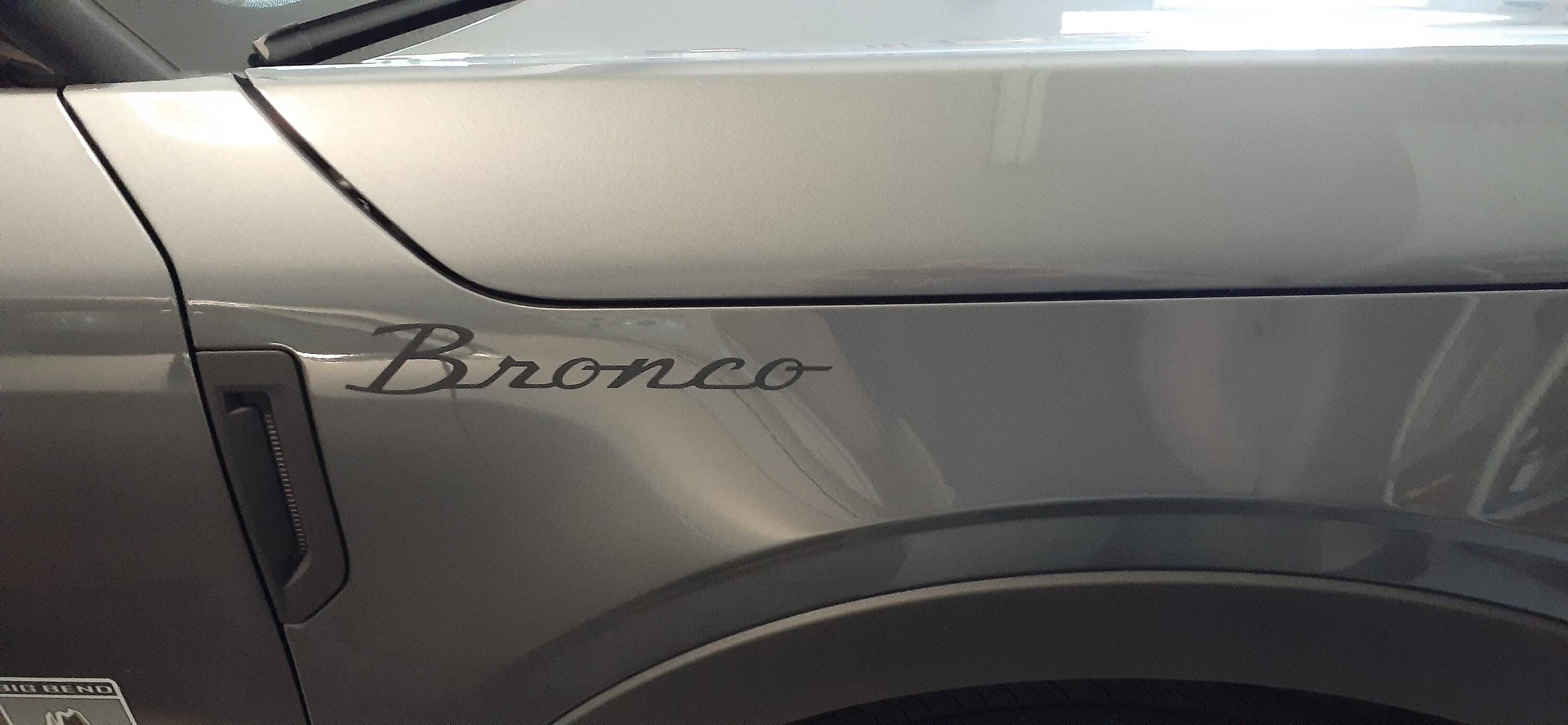 Ford Bronco Sport Bronco retro fender script 20230308_122940