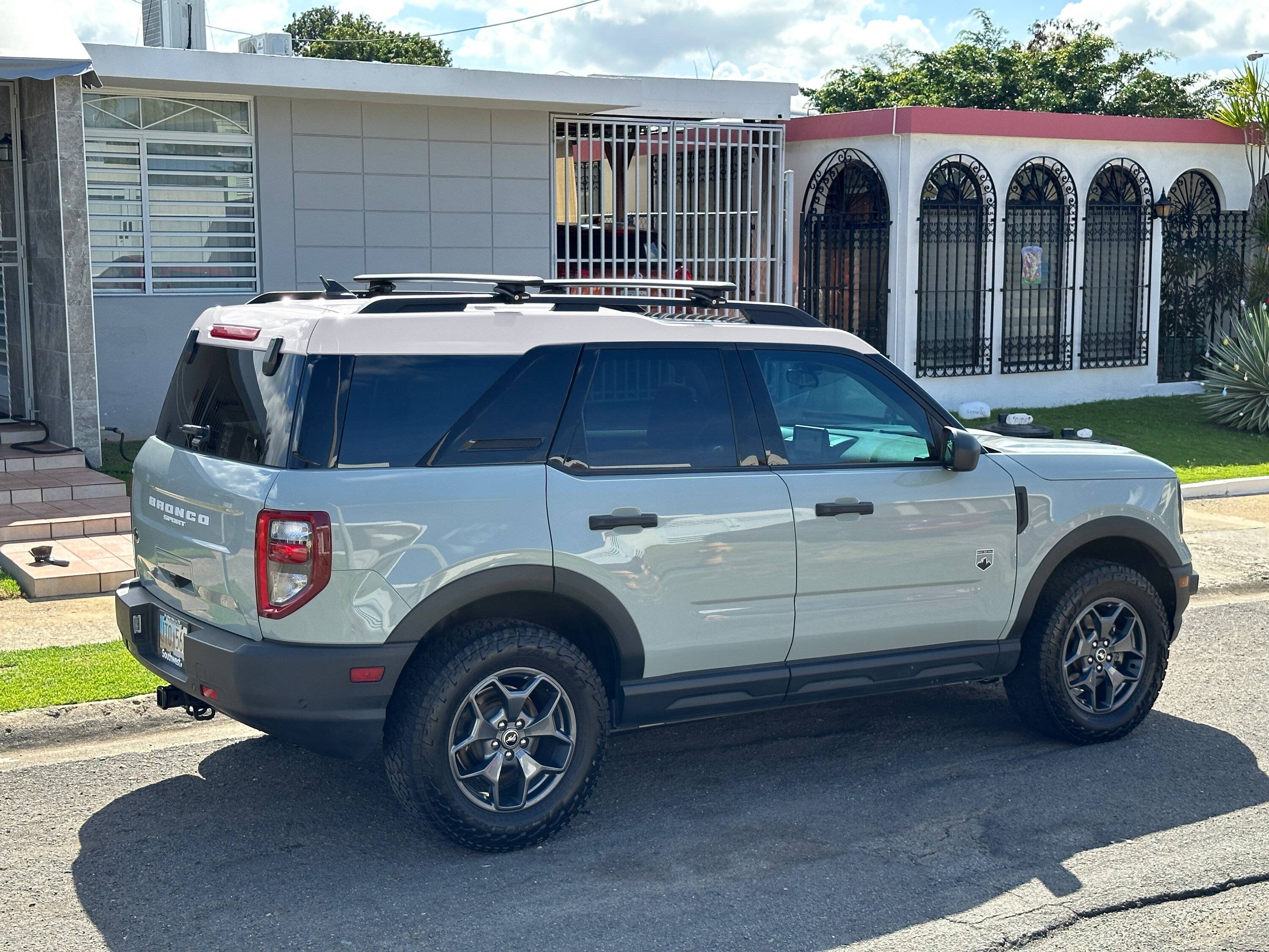 Ford Bronco Sport Big Bend with white Roof (Photoshopped) Bronco 2