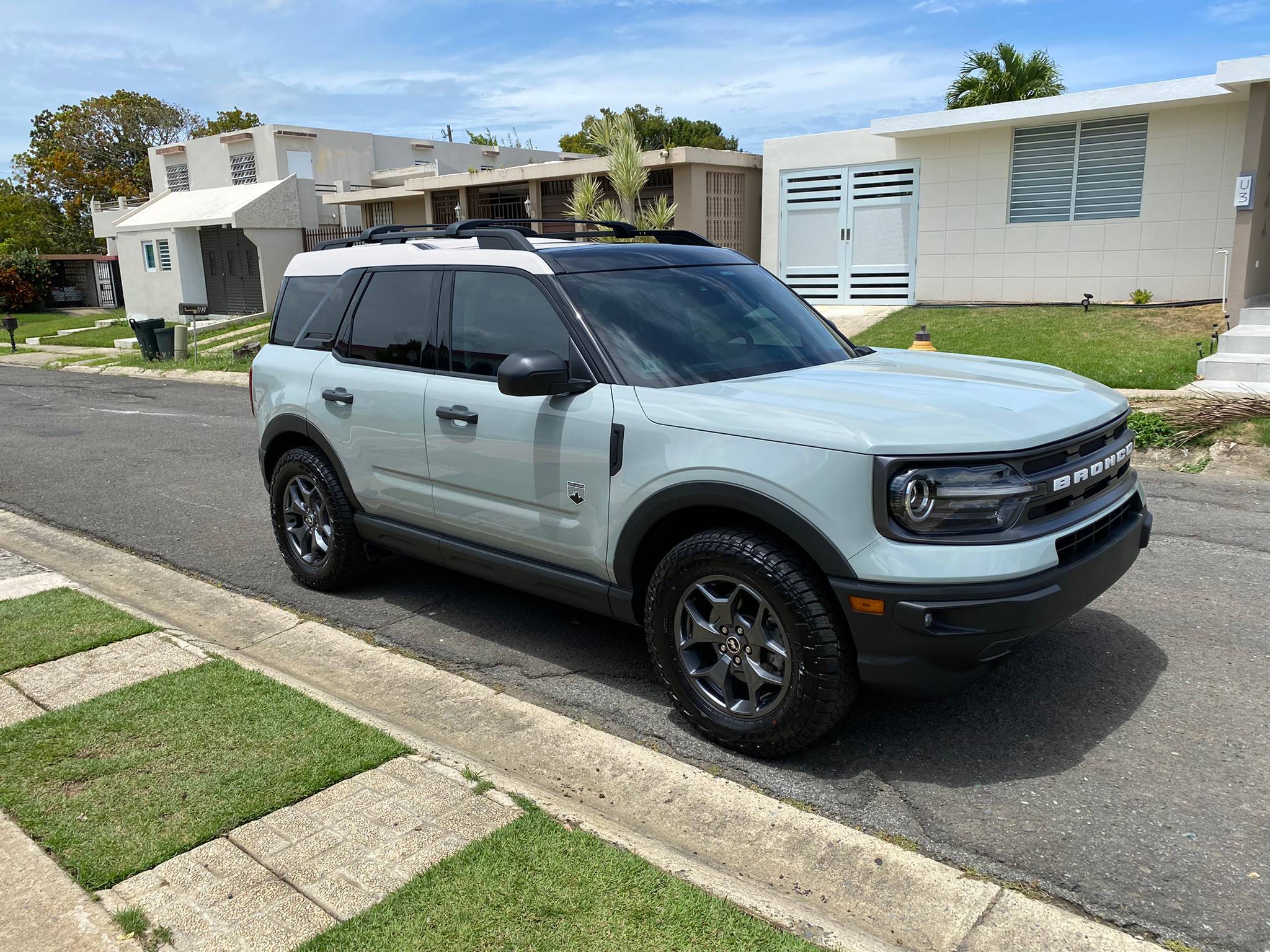 Ford Bronco Sport Big Bend with white Roof (Photoshopped) Bronco 3