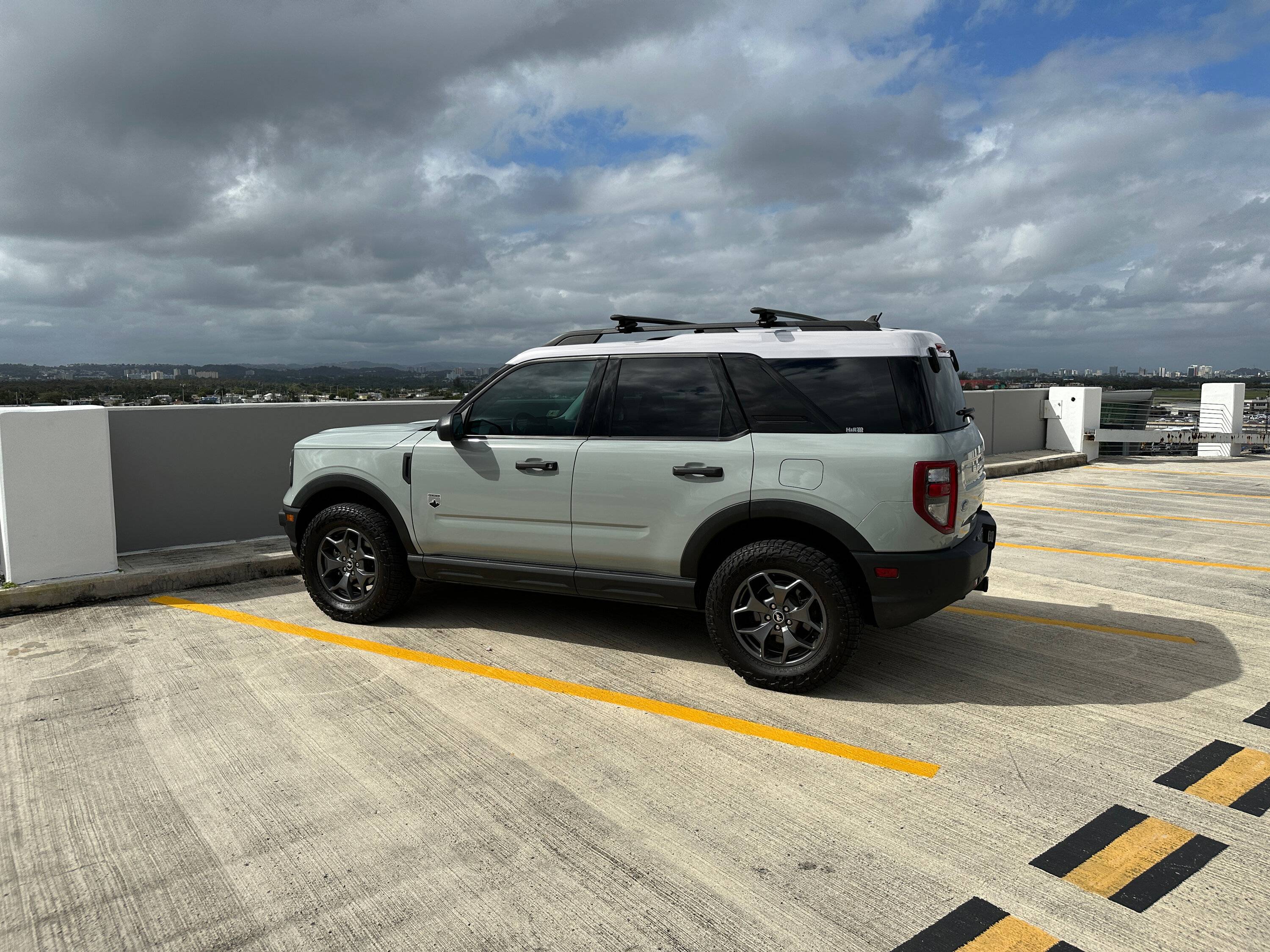 Ford Bronco Sport Big Bend with white Roof (Photoshopped) Bronco 4