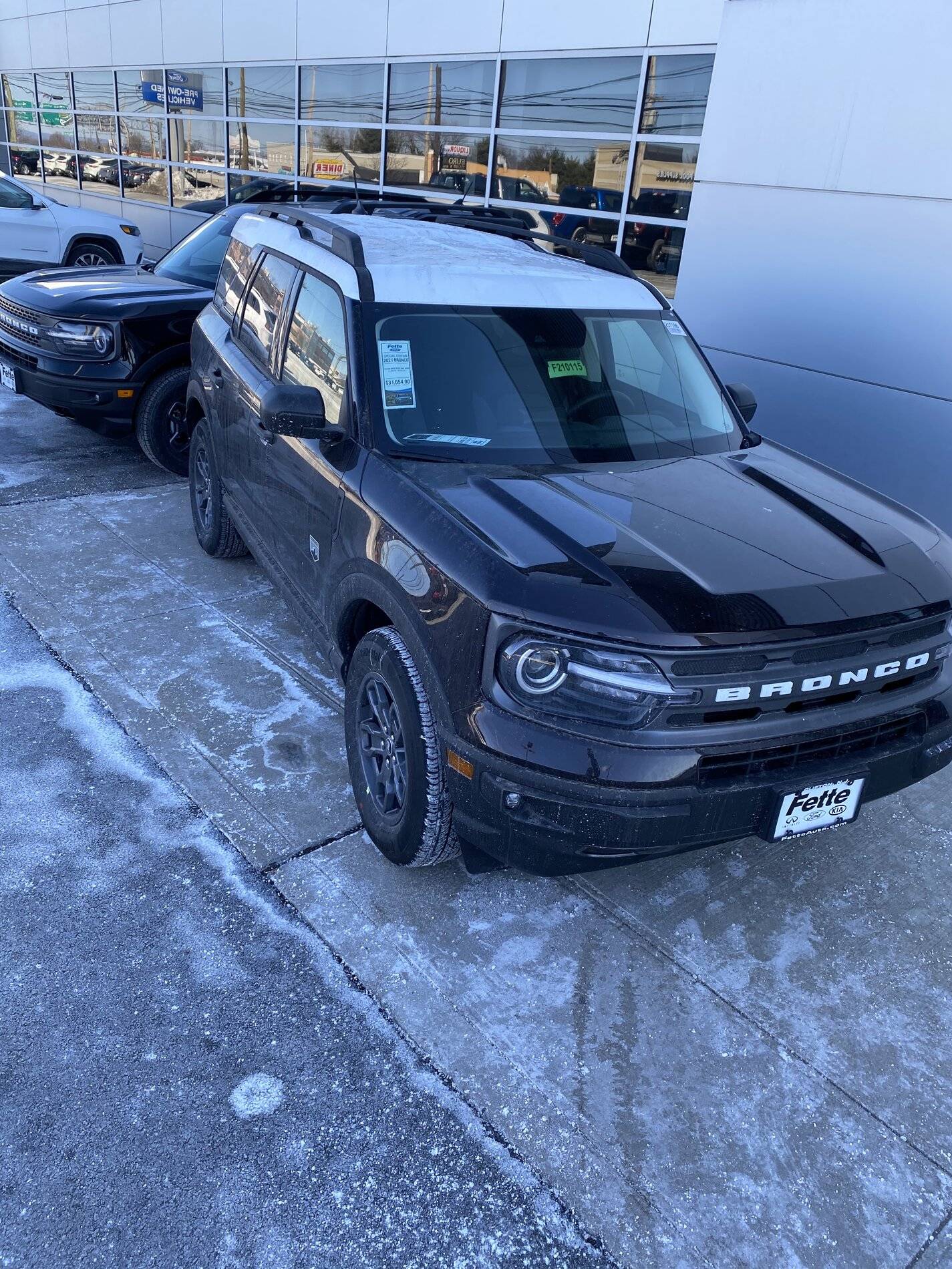 Ford Bronco Sport Big Bend with white Roof (Photoshopped) CE5C06C0-A25B-4B17-BA87-167C80D71164