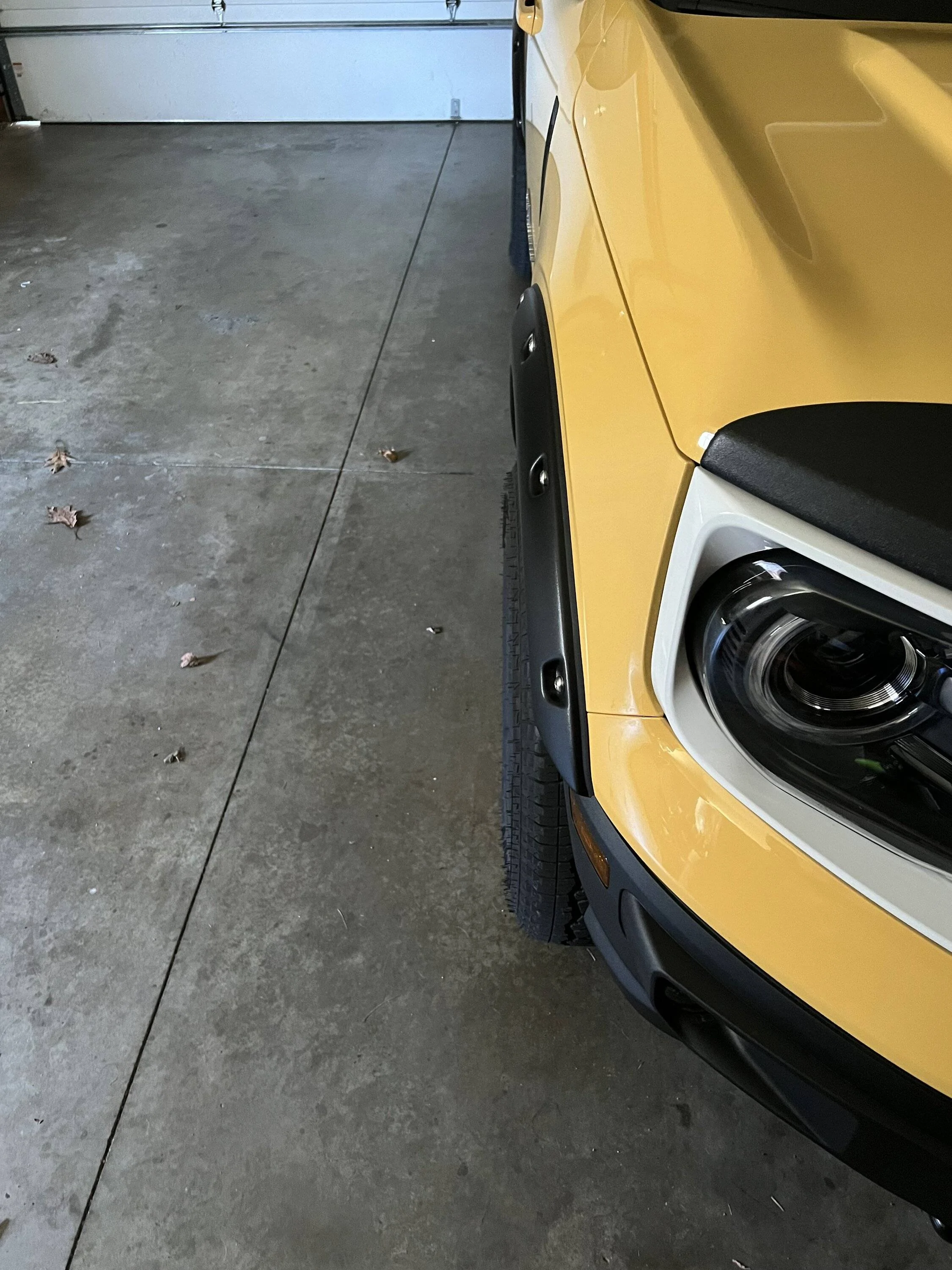 Ford Bronco Sport Fender Flare comparison pics? 1678826785568