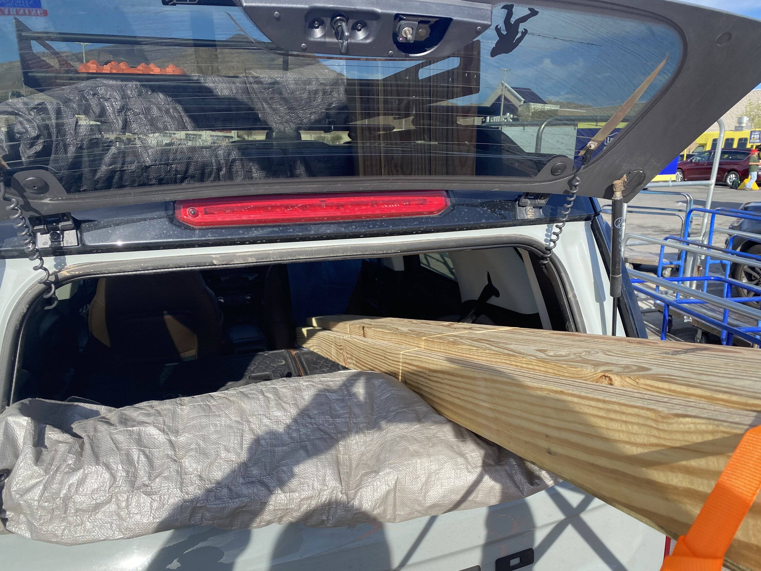 Ford Bronco Sport Hauling Lumber 04A5749C-1566-4EEB-B028-B169586ED2A0