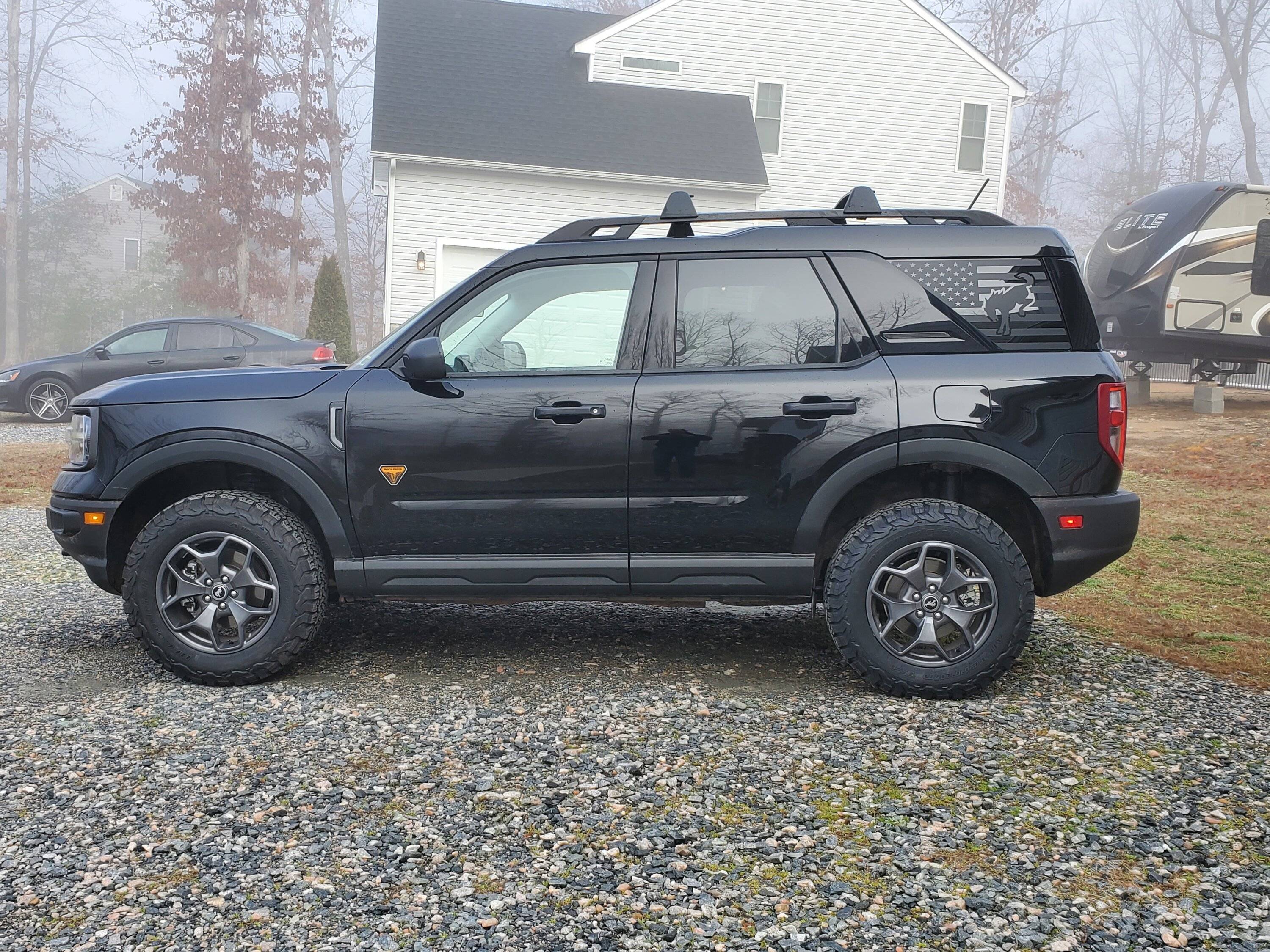 Ford Bronco Sport Comparison pics of OEM and Modified Badlands 20220311_081114