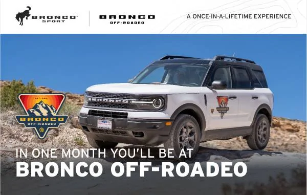 Ford Bronco Sport Moab Trails Bronco Off