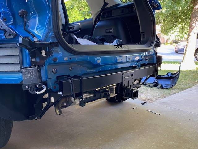 Ford Bronco Sport Dealer won't install Trailer Hitch? Bronco Hitch 4