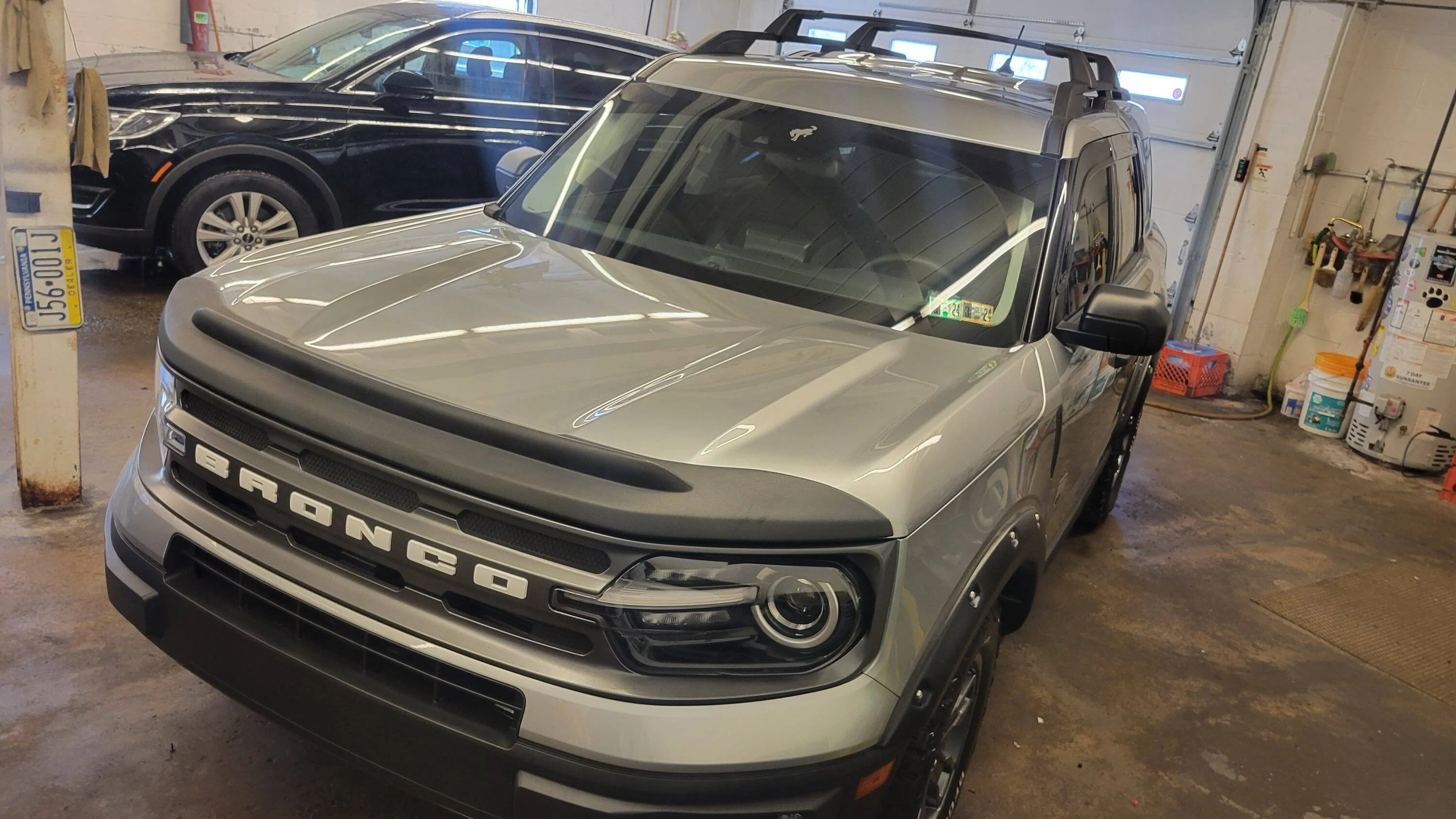 Ford Bronco Sport Just Purchased Tuesday, picking her up from the dealership tomorrow! Big Bend Iconic Silver, previous owner set it up nice. 20230330_135006