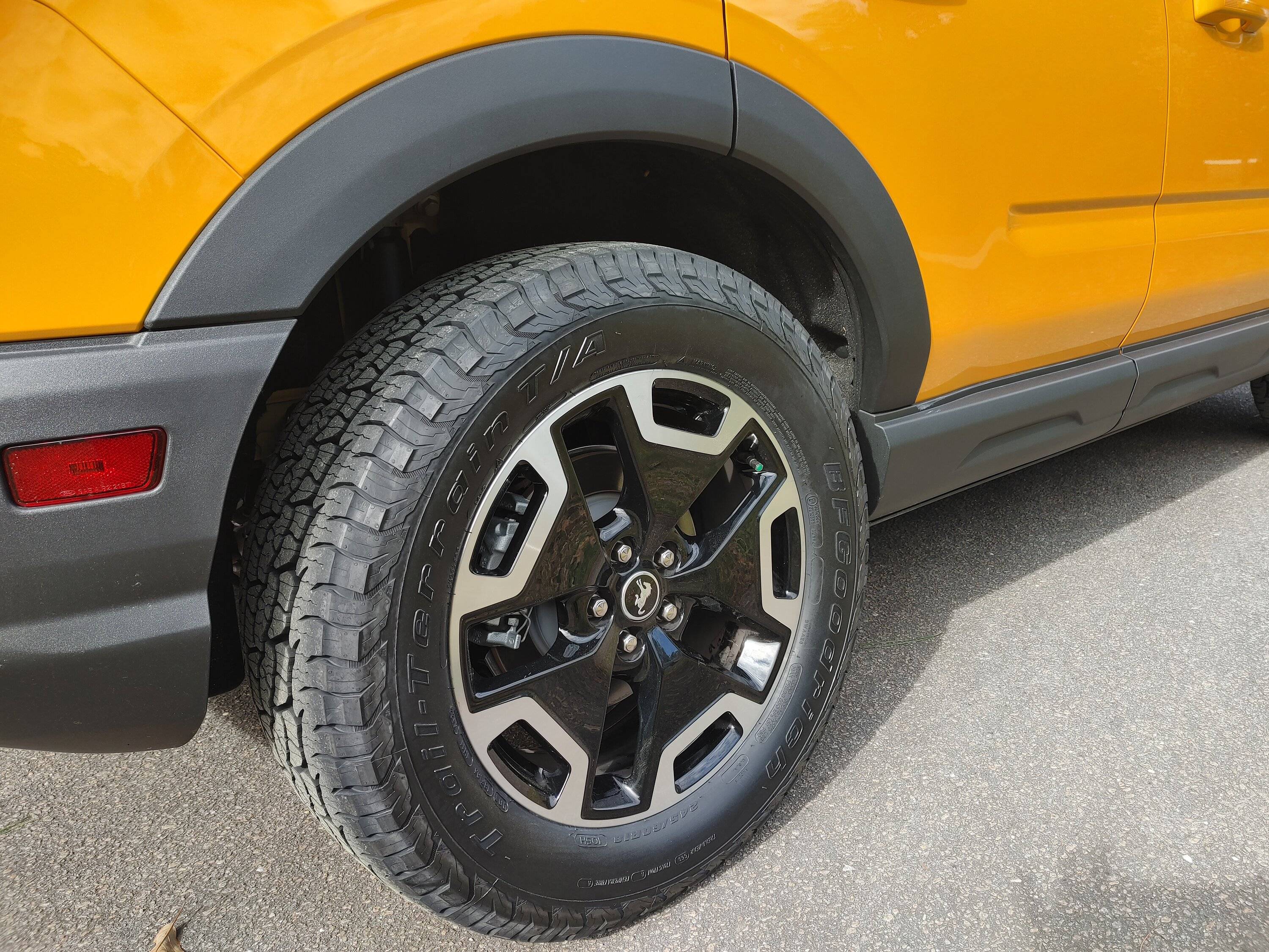 Ford Bronco Sport Largest tires on the 18” OEM rims? 0311230931_HDR