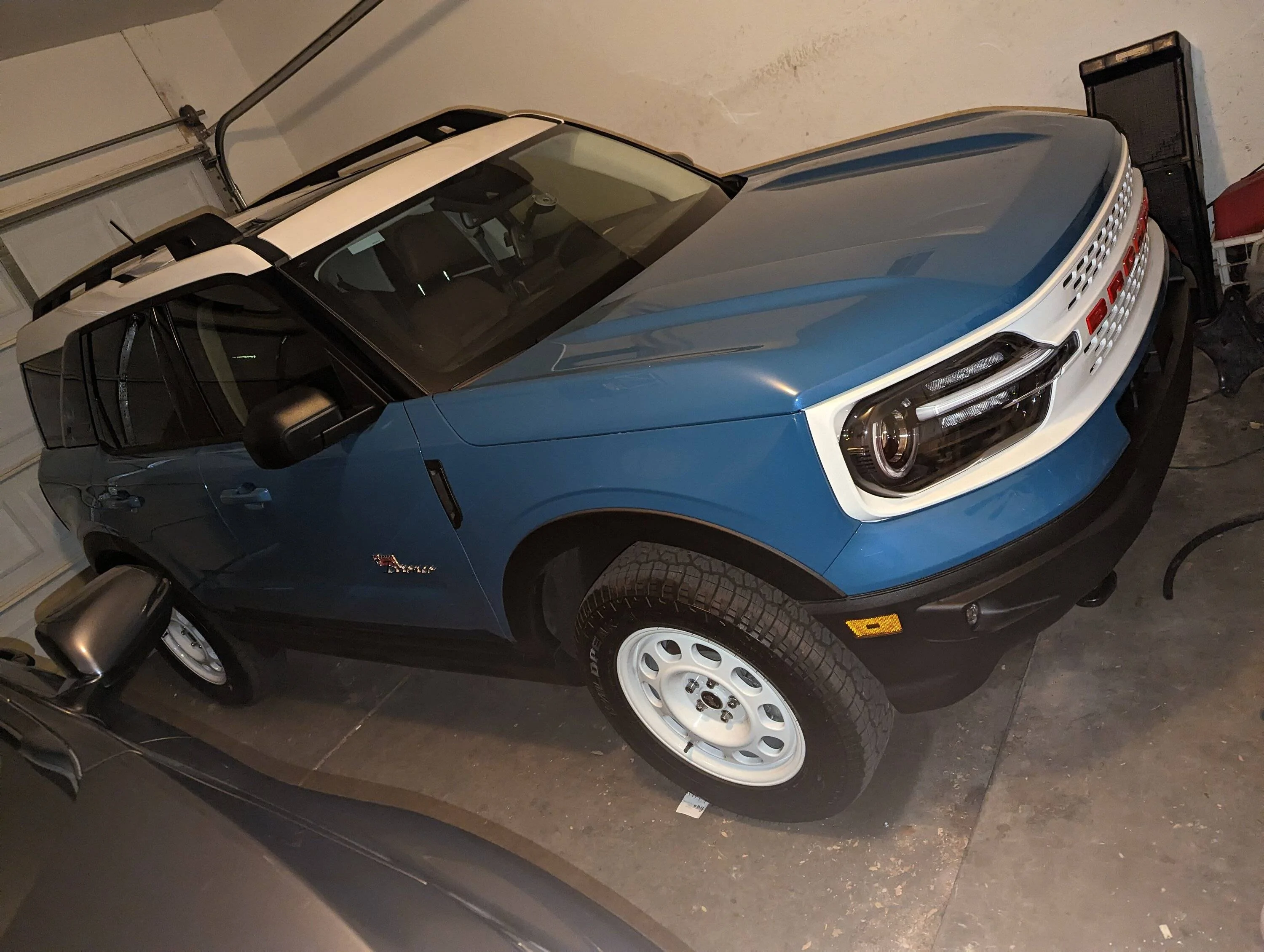 Ford Bronco Sport Badlands vs. Heritage Limited for oversand (ground clearance? water fording?) PXL_20230331_065815291