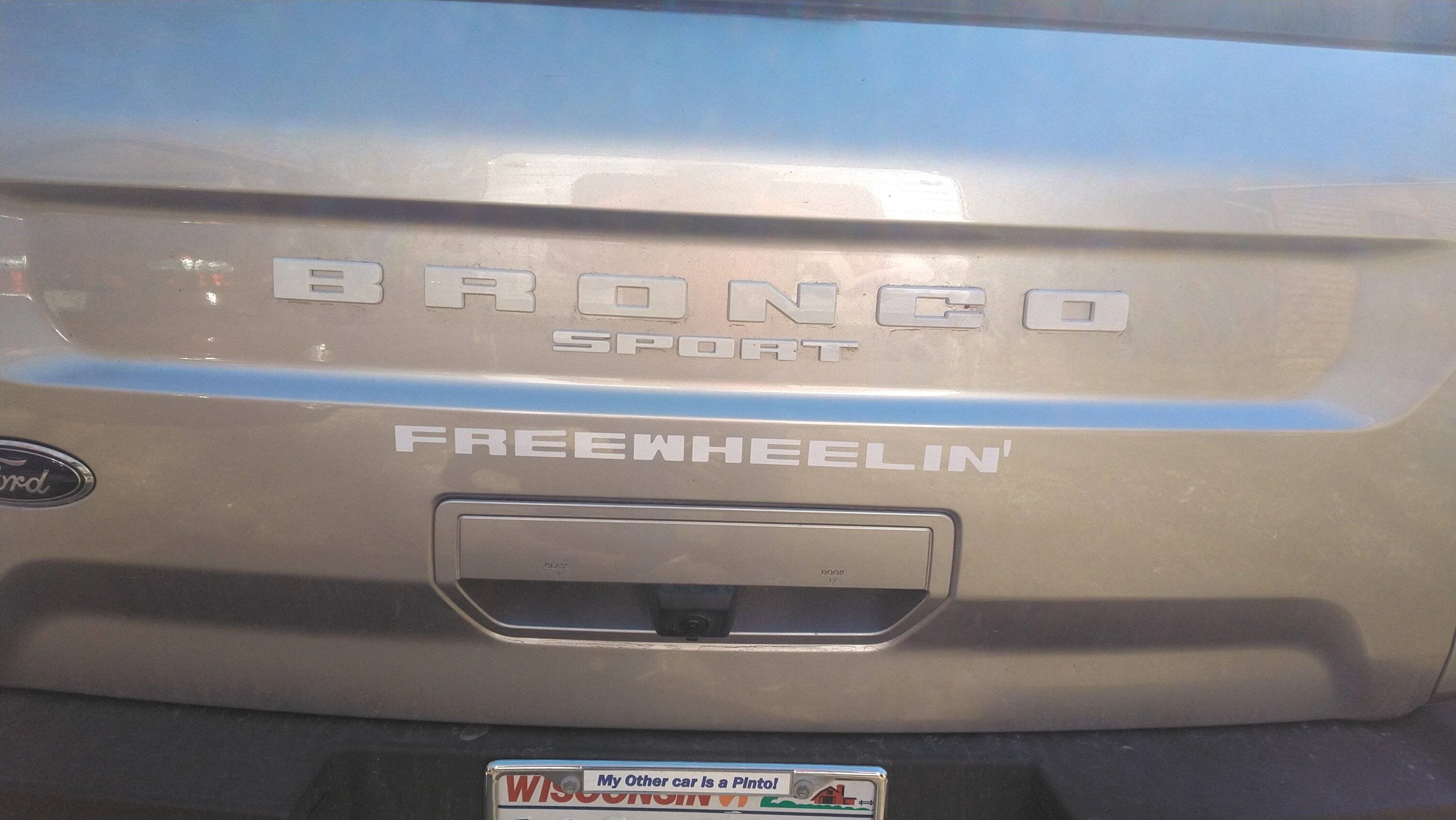 Ford Bronco Sport Retro 70's Freewheelin Graphics on Bronco Sport Badlands KIMG0354