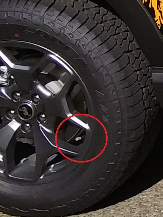 Ford Bronco Sport OEM Replacement Valve Stem Caps Captur