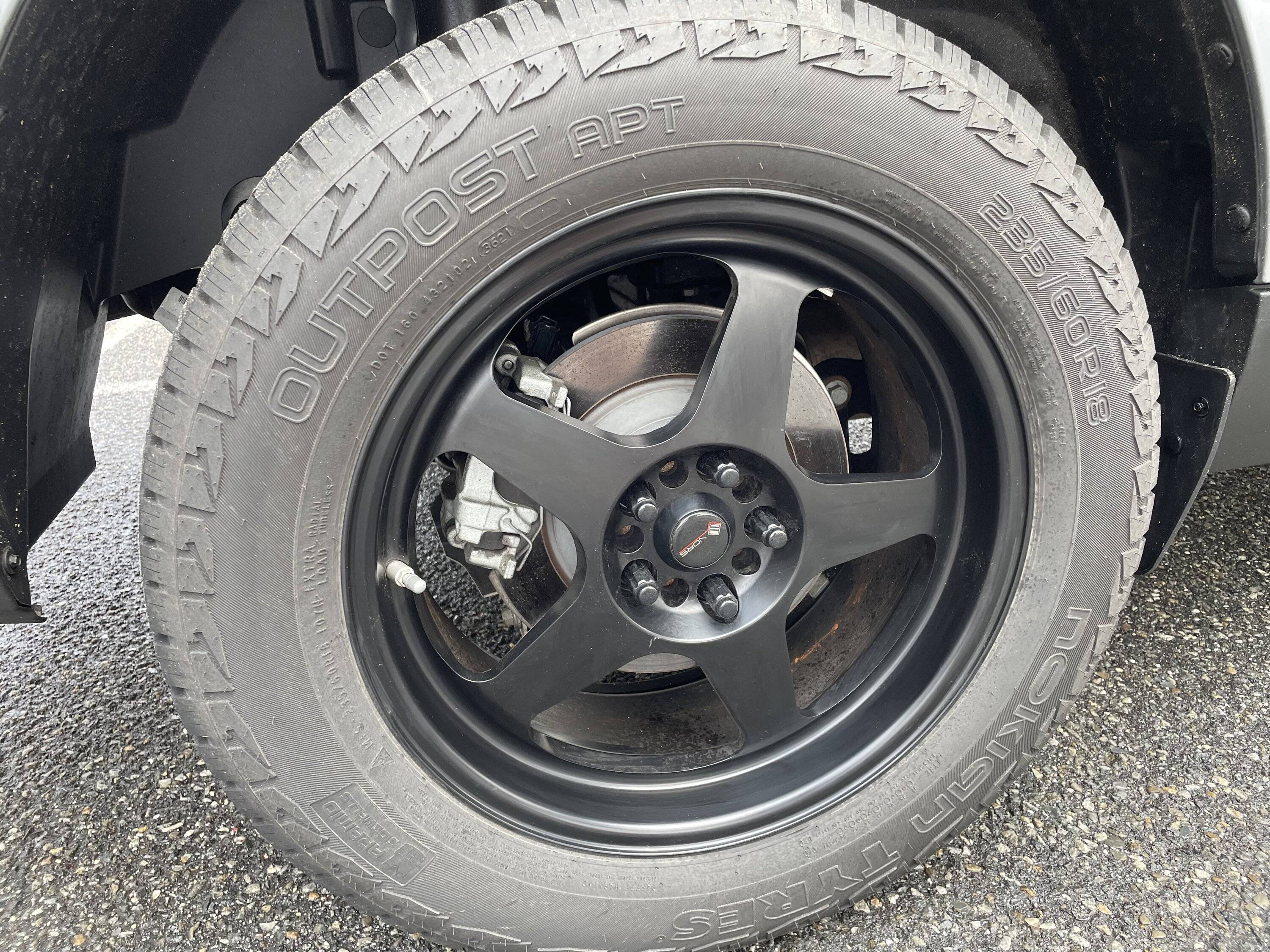 Ford Bronco Sport 235/60/18 Nokian Outpost APT tires $350 22802C11-F9A4-4272-9AEC-F86906ADF3CD