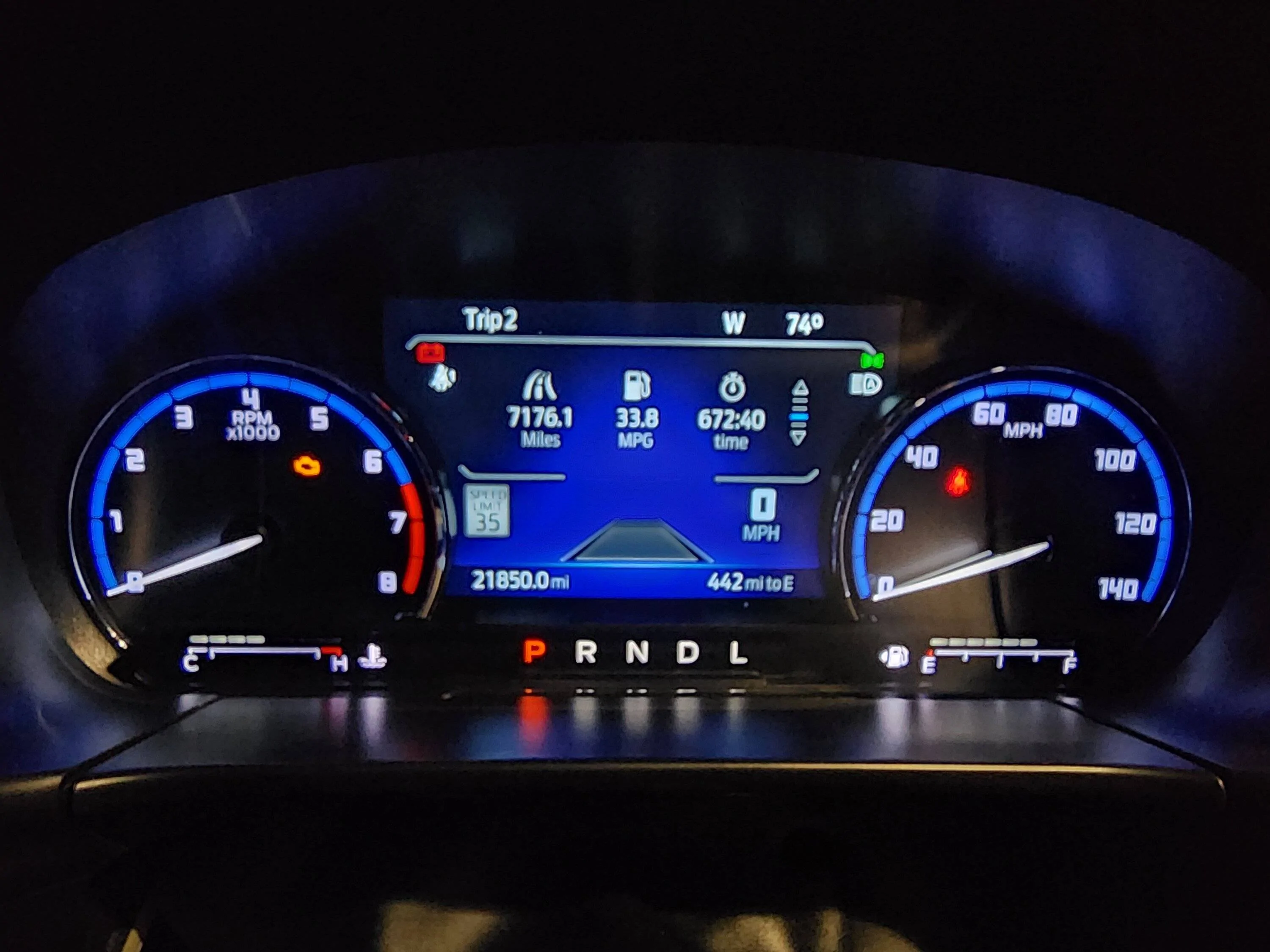 Ford Bronco Sport MPG Challenge. Finally hit 33.8 mpg 20230420_060123