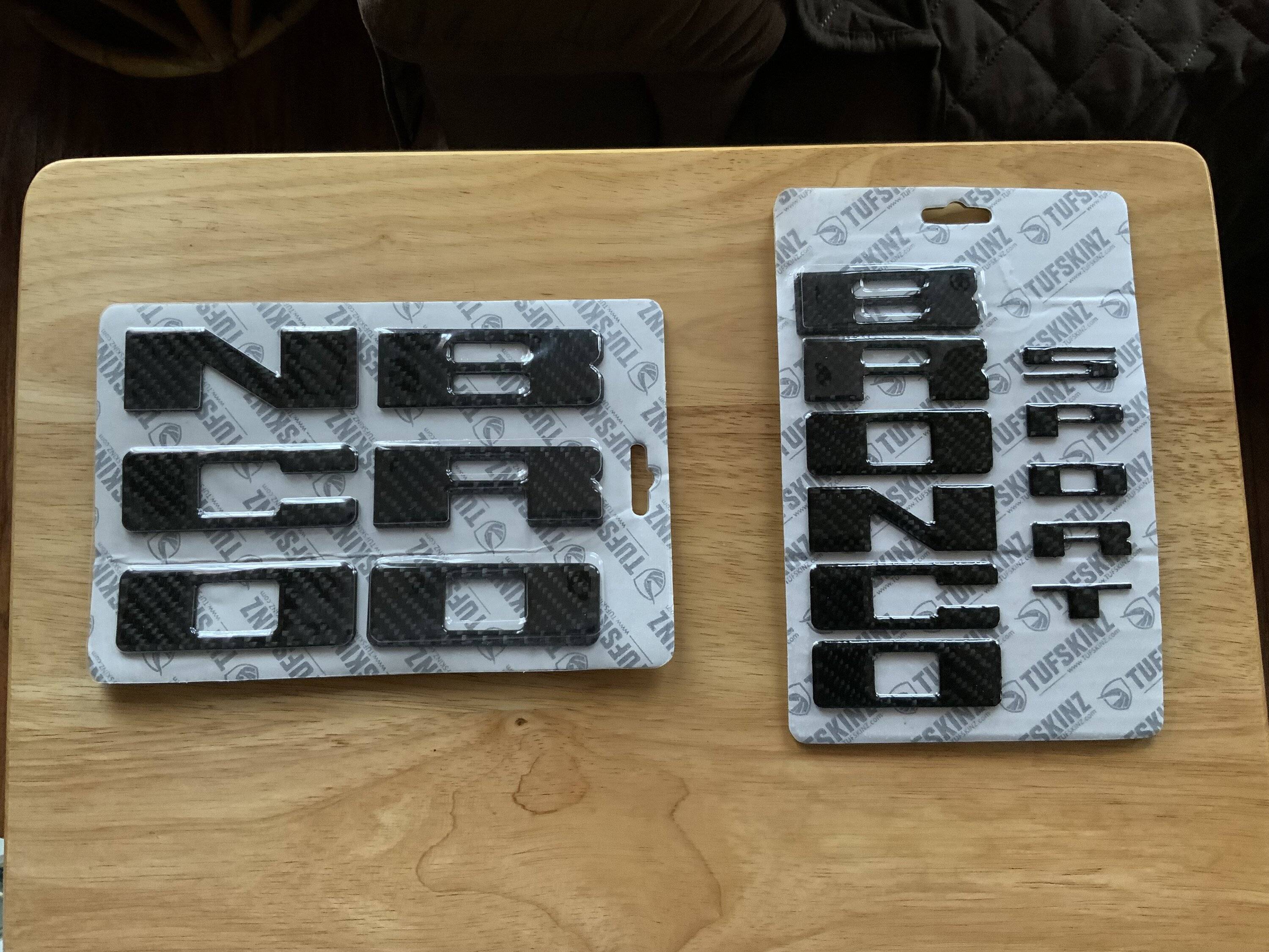 Ford Bronco Sport Bronco Sport Carbon Fiber Letters IMG_4182