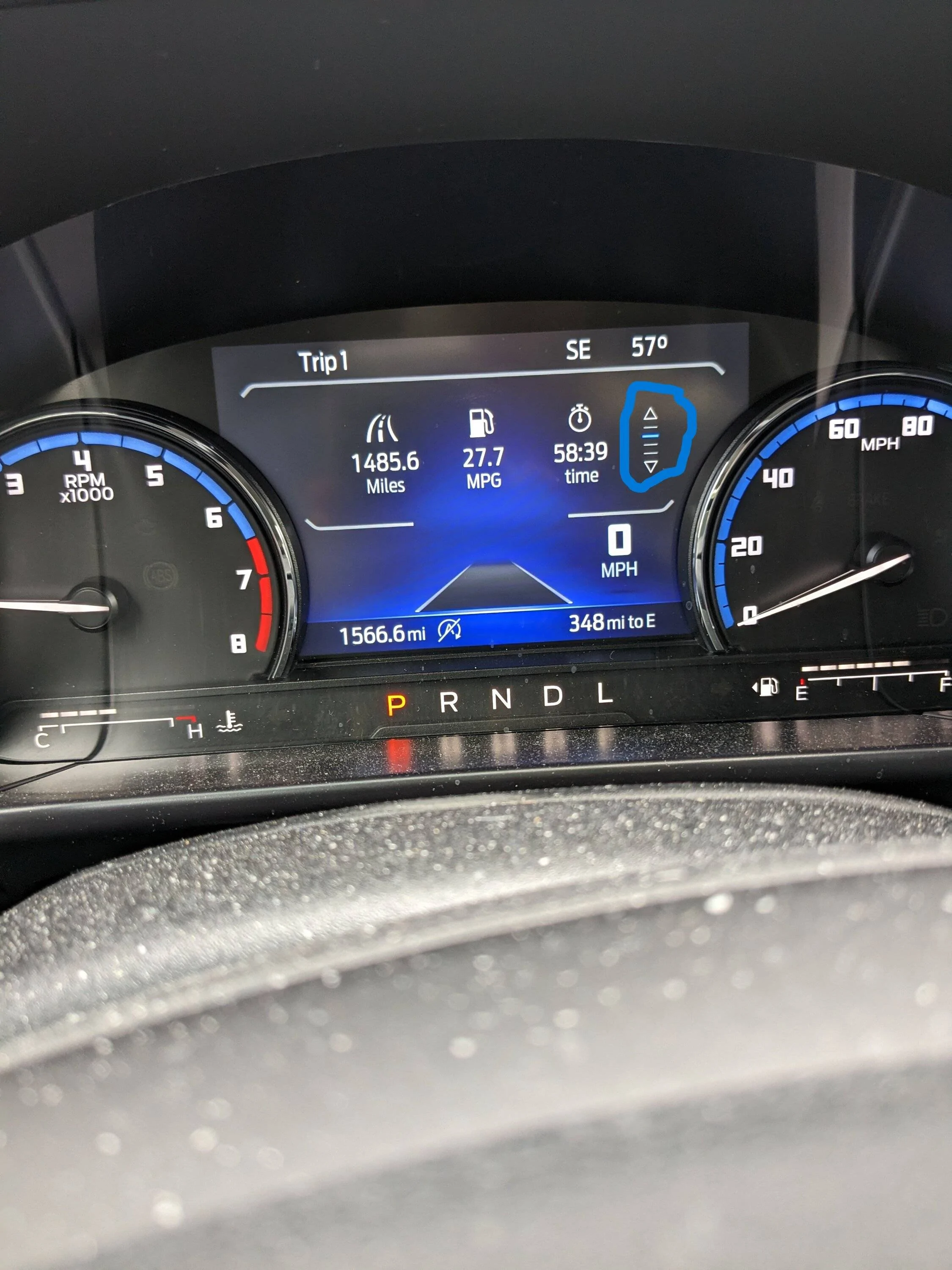 Ford Bronco Sport OK.  What is this thing on the instrument panel? PXL_20230425_180643934