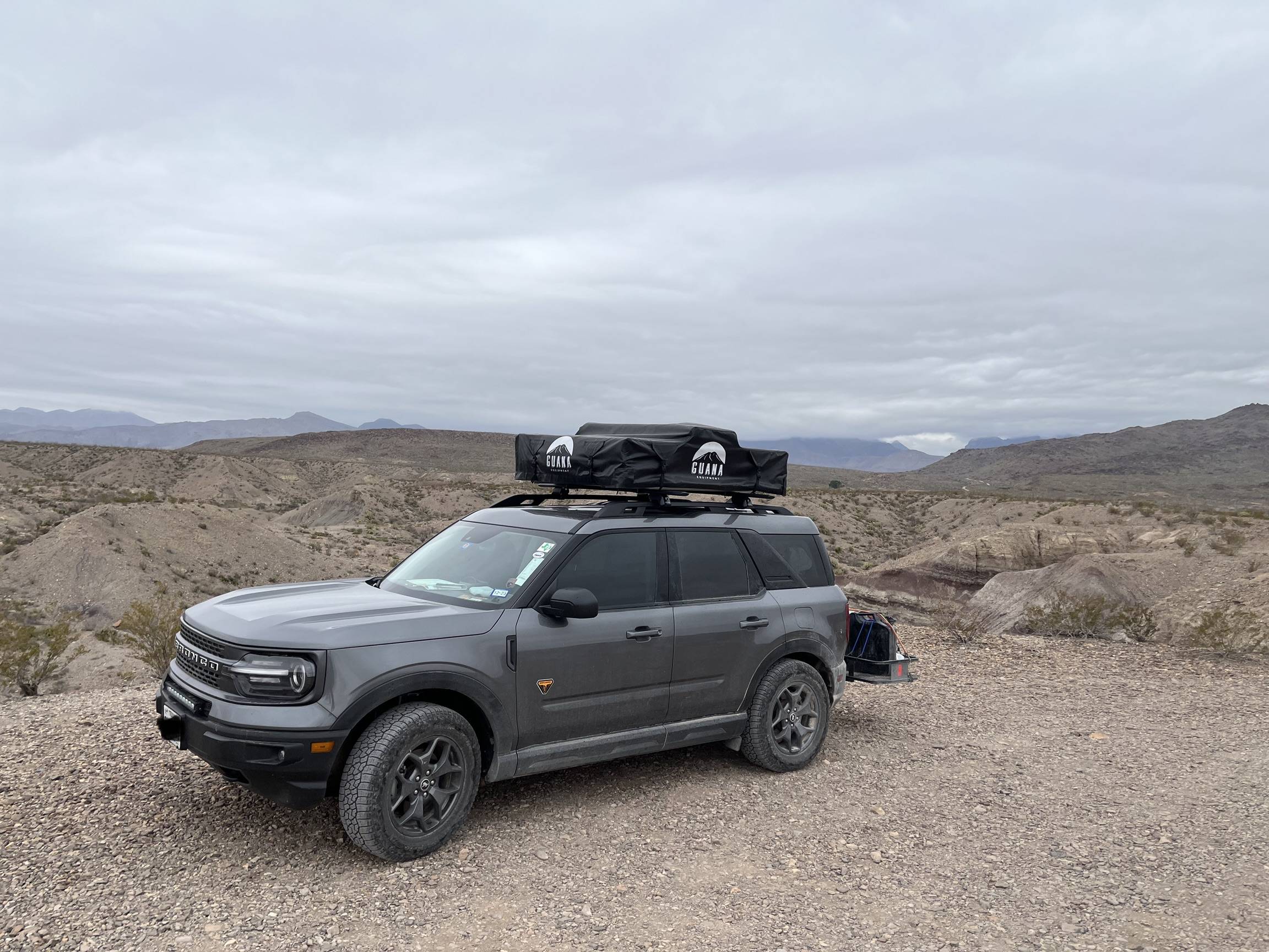 Ford Bronco Sport Big Bend in a Bronco Sport Badlands IMG_0149