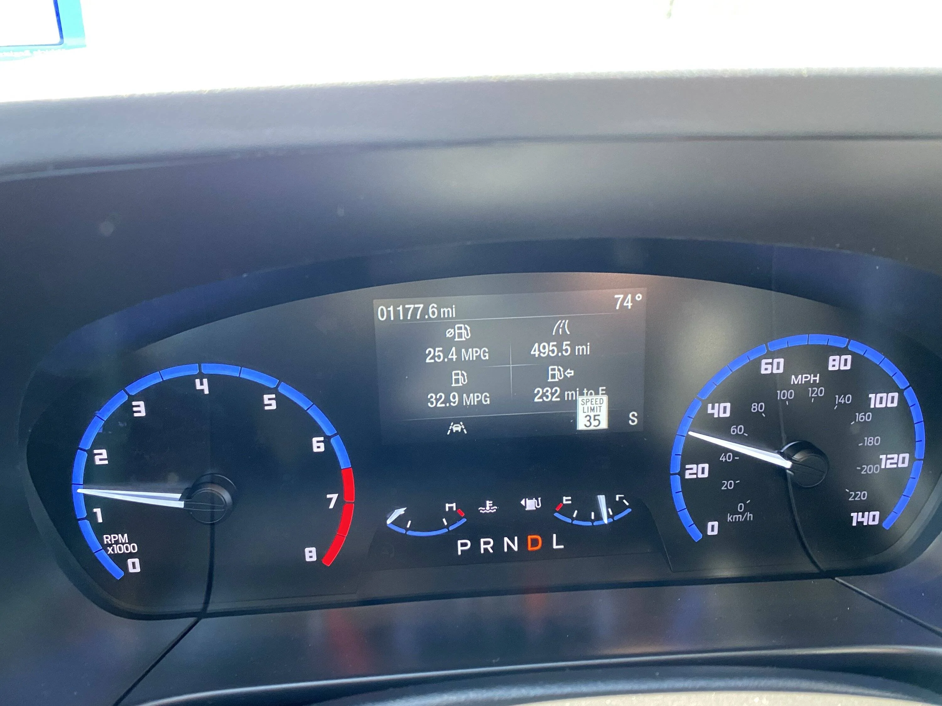 Ford Bronco Sport The Flashing Speed Limit Sign is Driving Me Bonkers!!! IMG_7844